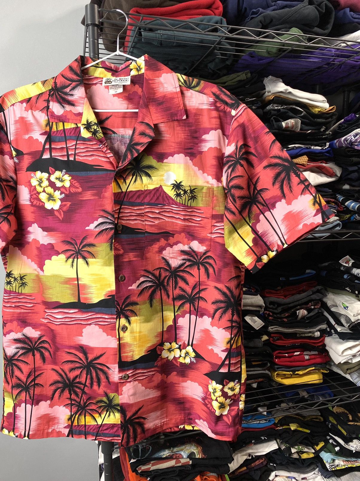 Vintage Rare! Vintage Aloha Republic Made In Hawaii USA Shirt Size US M / EU 48-50 / 2 - 3 Thumbnail
