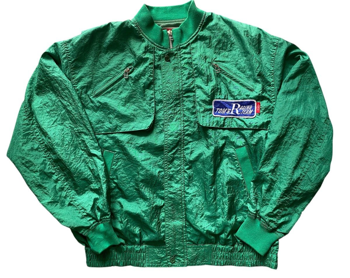 Japanese Brand × Vintage VINTAGE 80s/90s RARE TOM'S RACING LIGHT WINDBREAKER JACKET Size US L / EU 52-54 / 3 - 1 Thumbnail