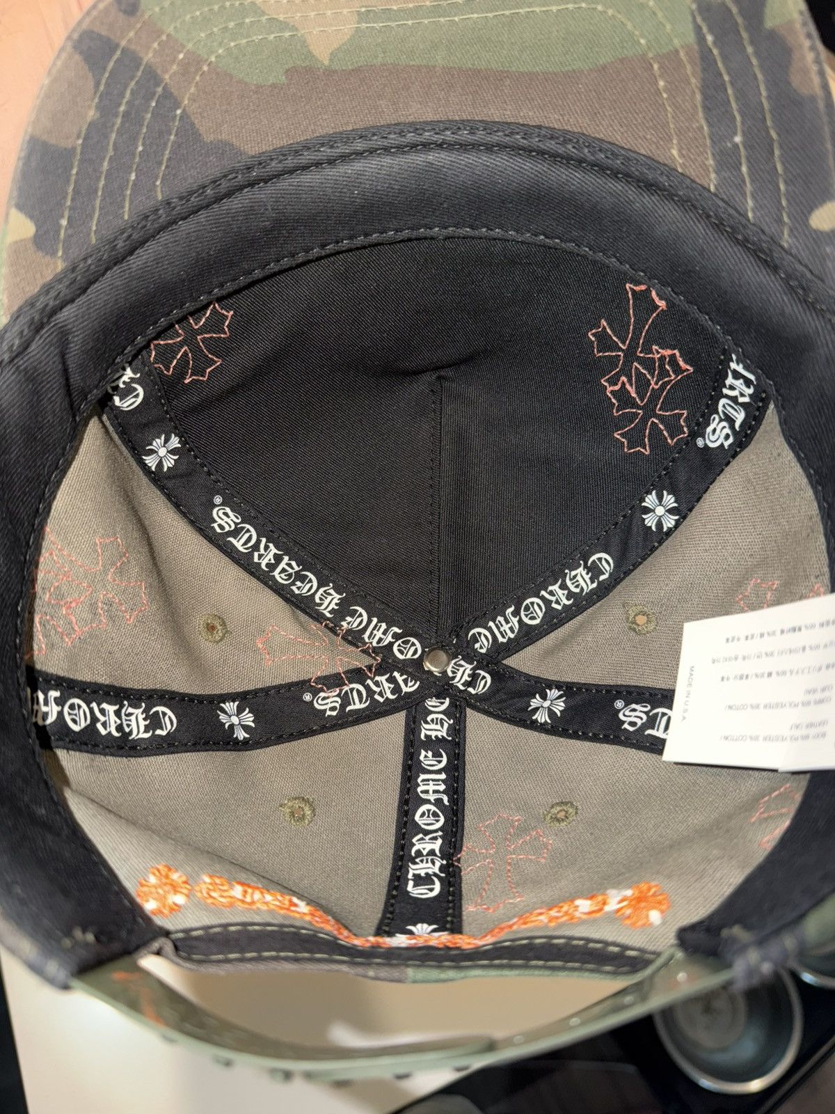 Chrome Hearts Chrome Hearts Cross Patch Camo and Orange Size ONE SIZE - 6 Thumbnail