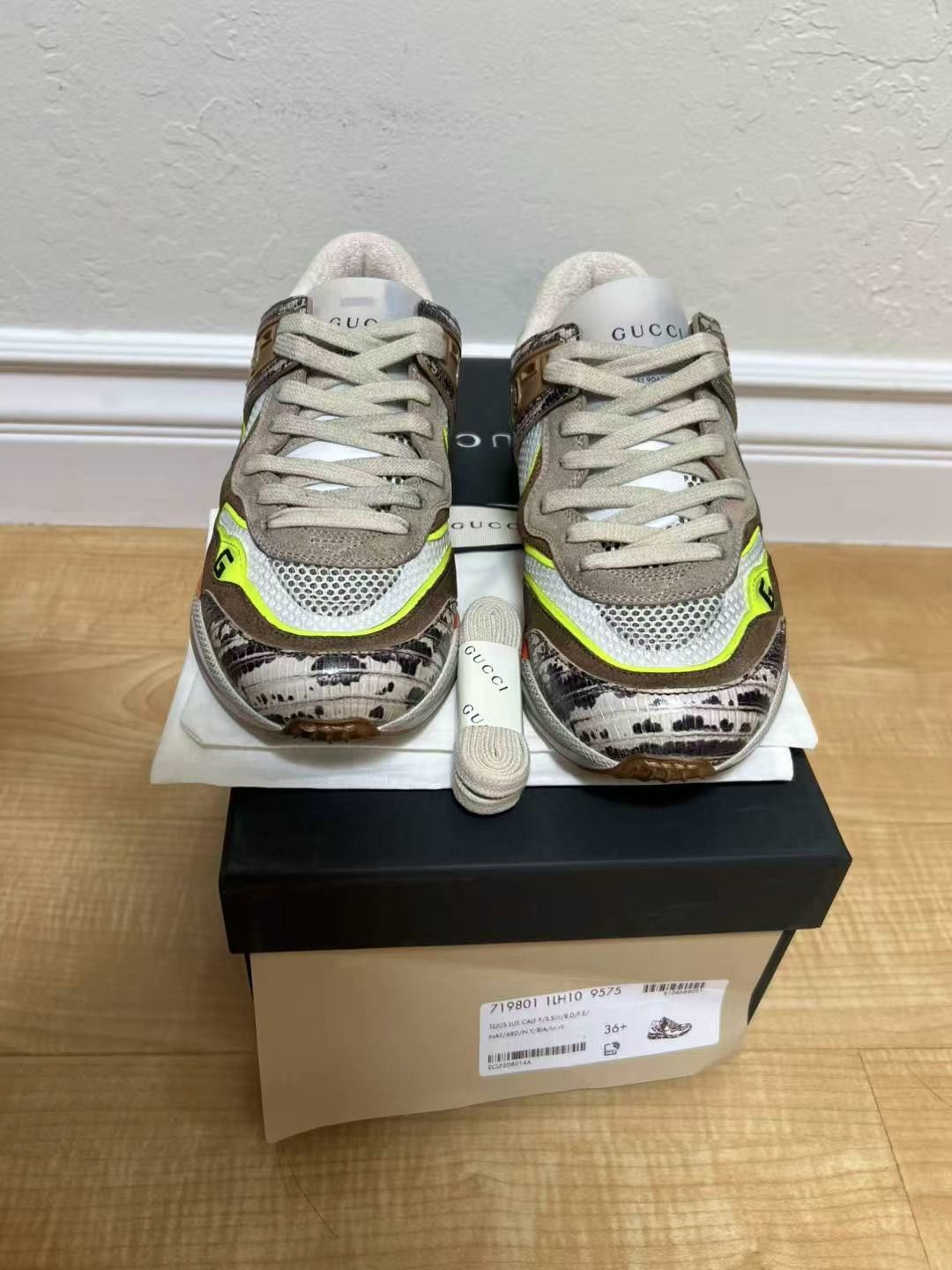 Gucci women gucci Low-Top Sneakers in Multicolor Size US 6.5 / IT 36.5 - 1 Thumbnail
