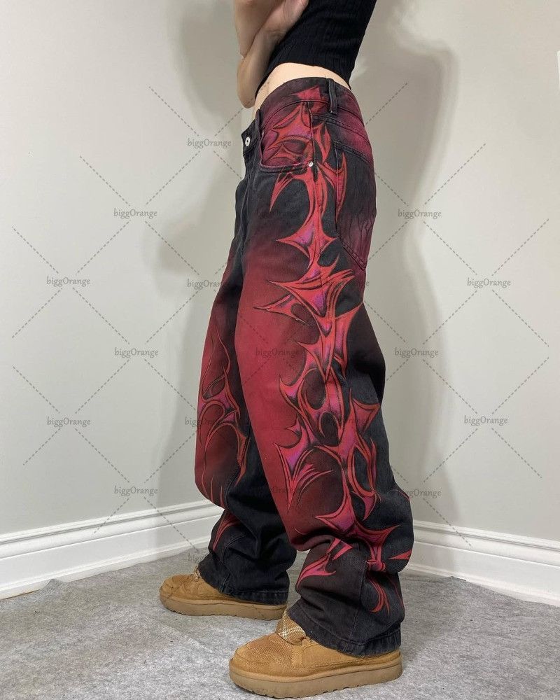 Designer × Japanese Brand Goth Punk Baggy Jean Size US 38 / EU 54 - 3 Thumbnail