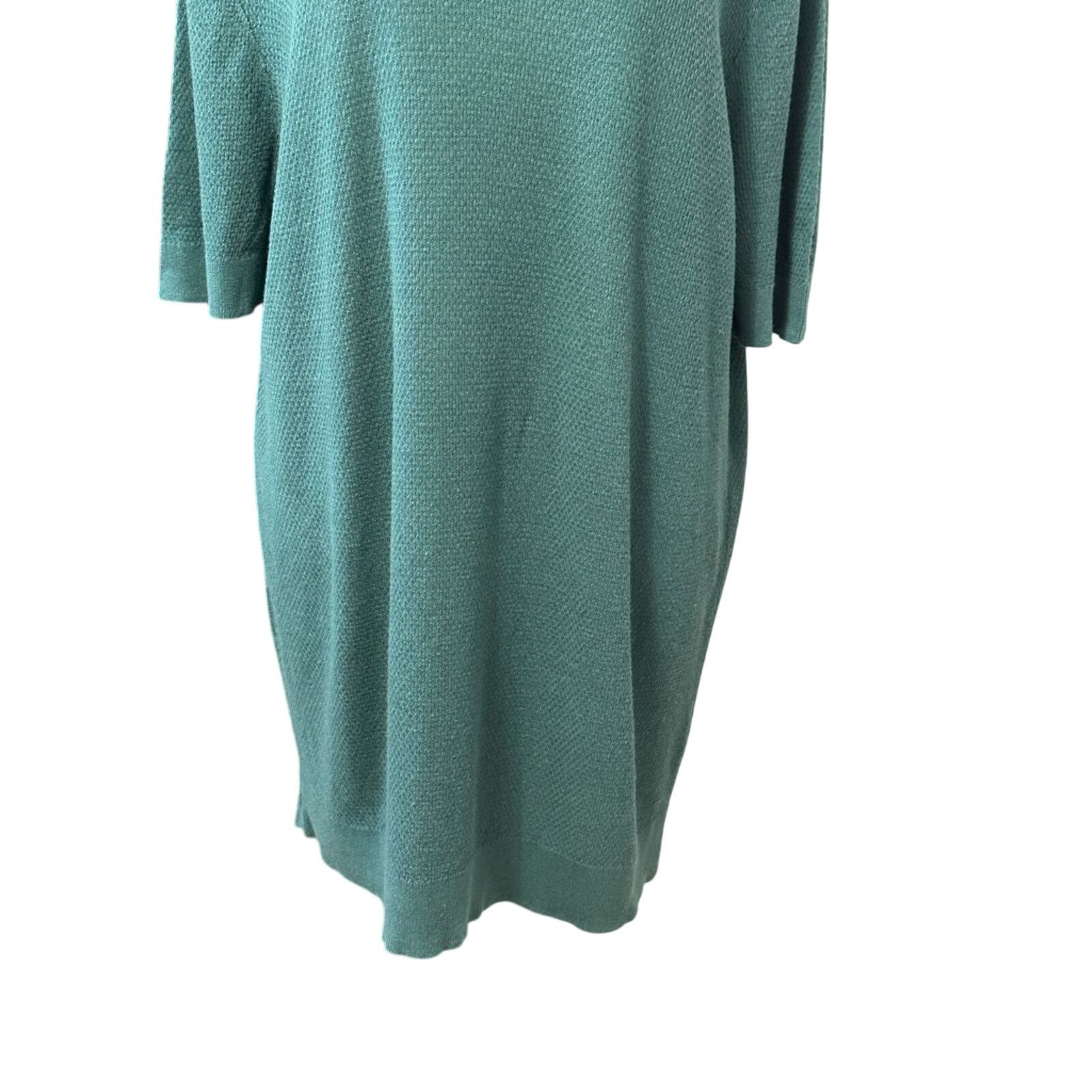Other Open Edit Pullover Sweater Crew Neck Relaxed Fit Teal L NWOT Size L / US 10 / IT 46 - 3 Thumbnail