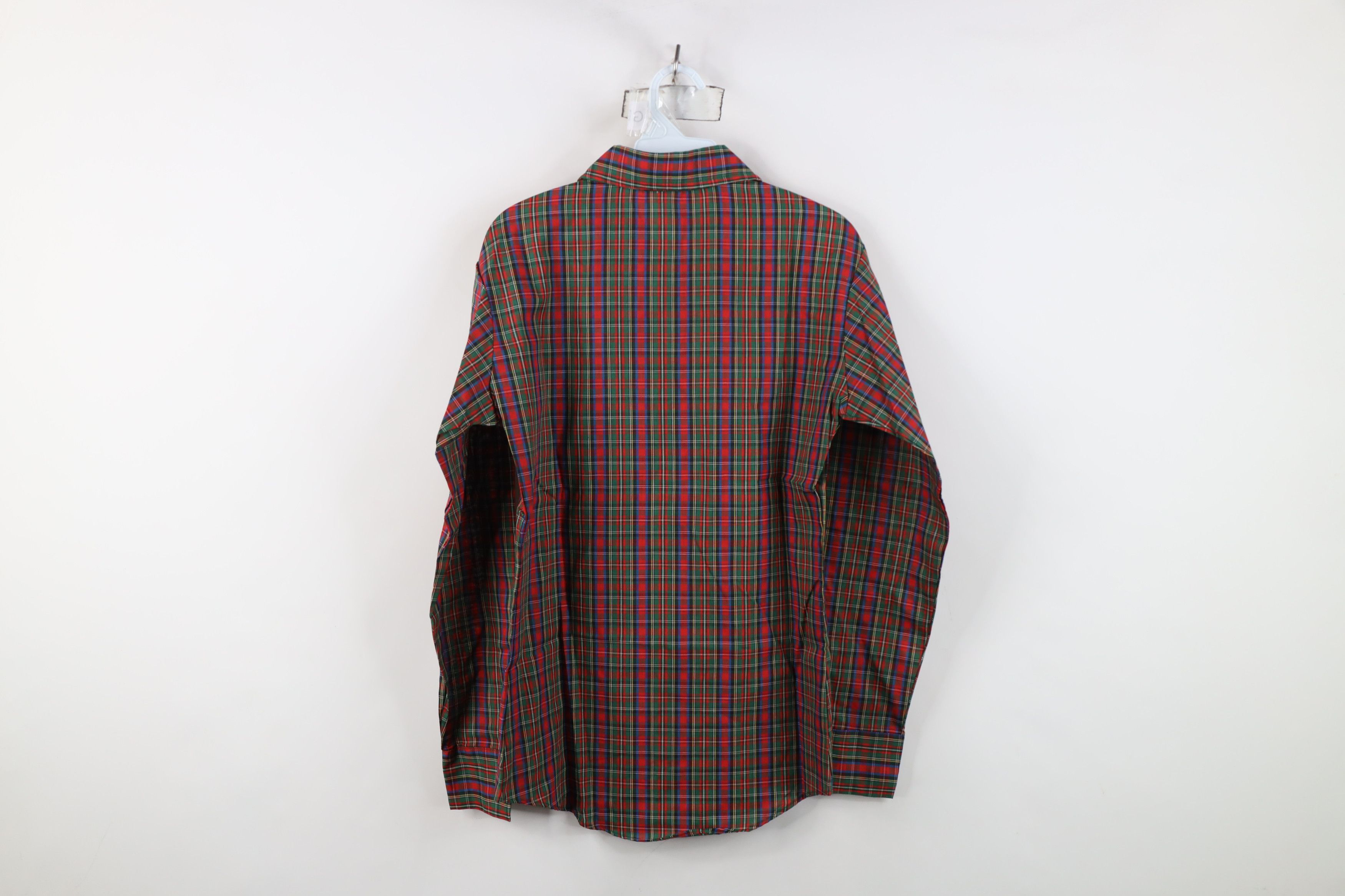 Vintage Deadstock Vintage 70s Streetwear Button Shirt Plaid USA Size US S / EU 44-46 / 1 - 9 Thumbnail