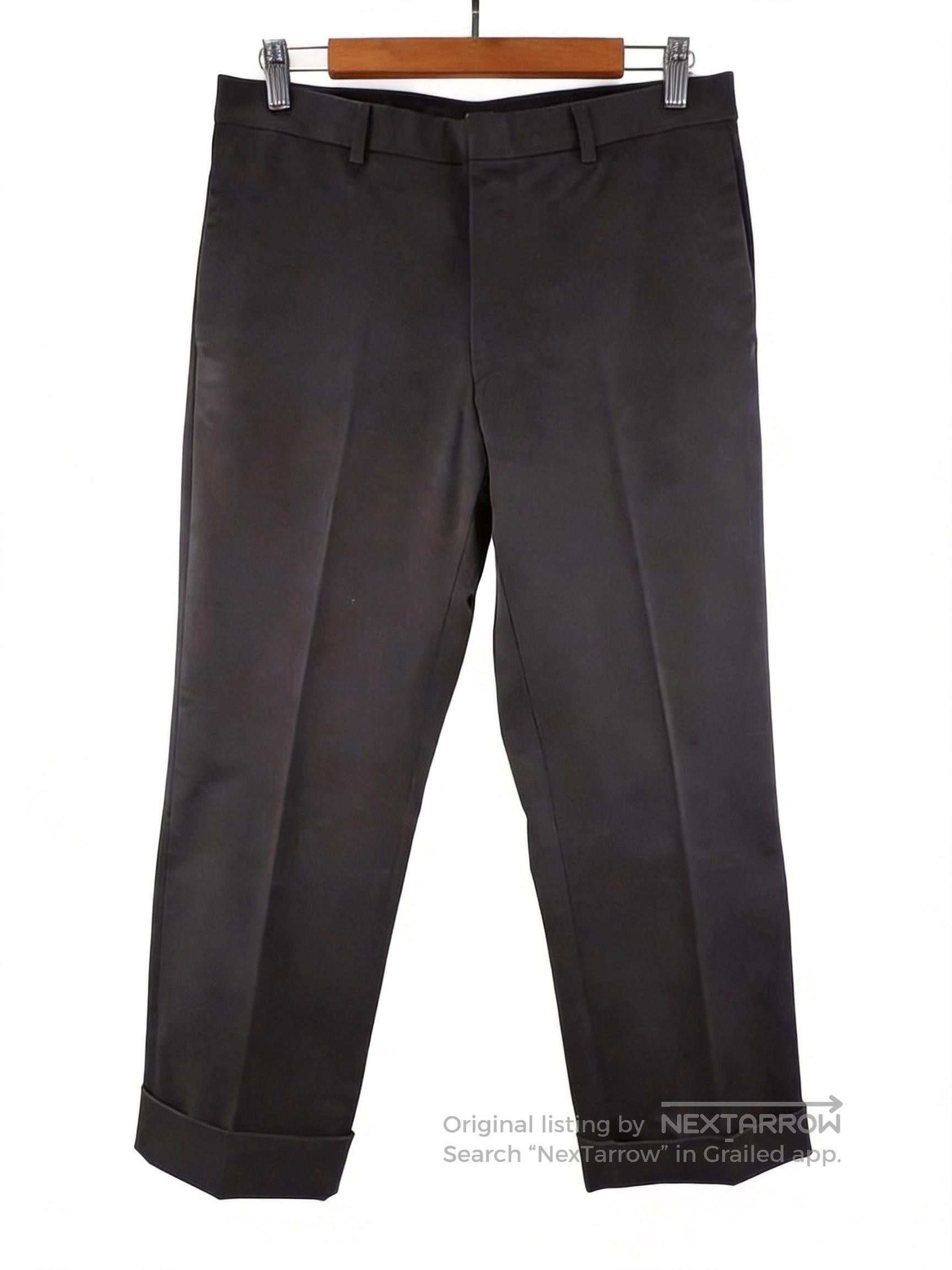 Dior Dior Homme by Hedi Slimane Sample Striped Pants (Grey/Black