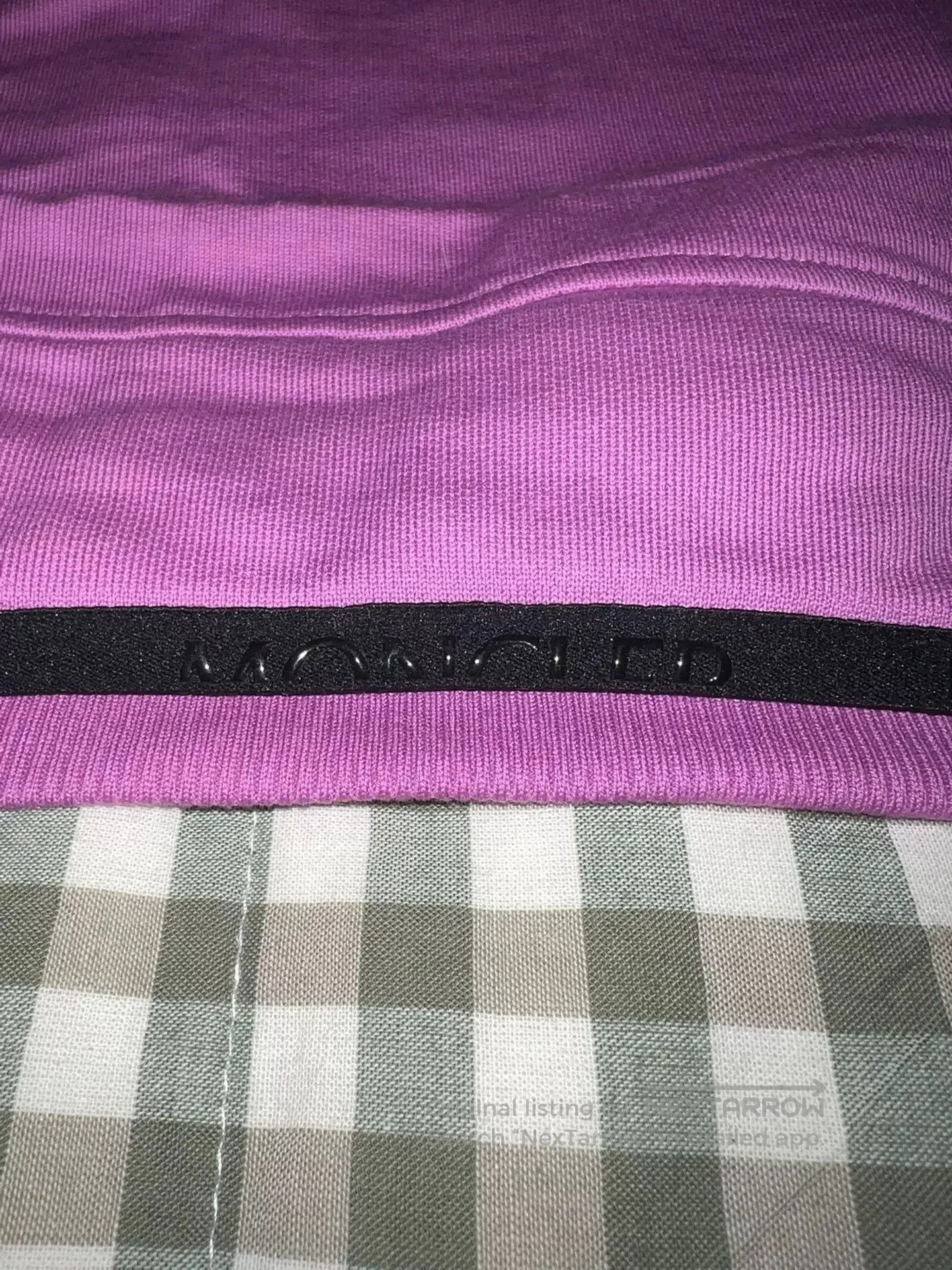 Moncler moncler maglia high-end sweatshirt in purple. Size M / US 6-8 / IT 42-44 - 7 Thumbnail
