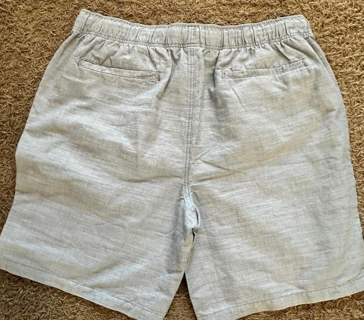 Andrew St. John Stylish blue Drawstring Shorts for Men Size ONE SIZE - 2 Thumbnail