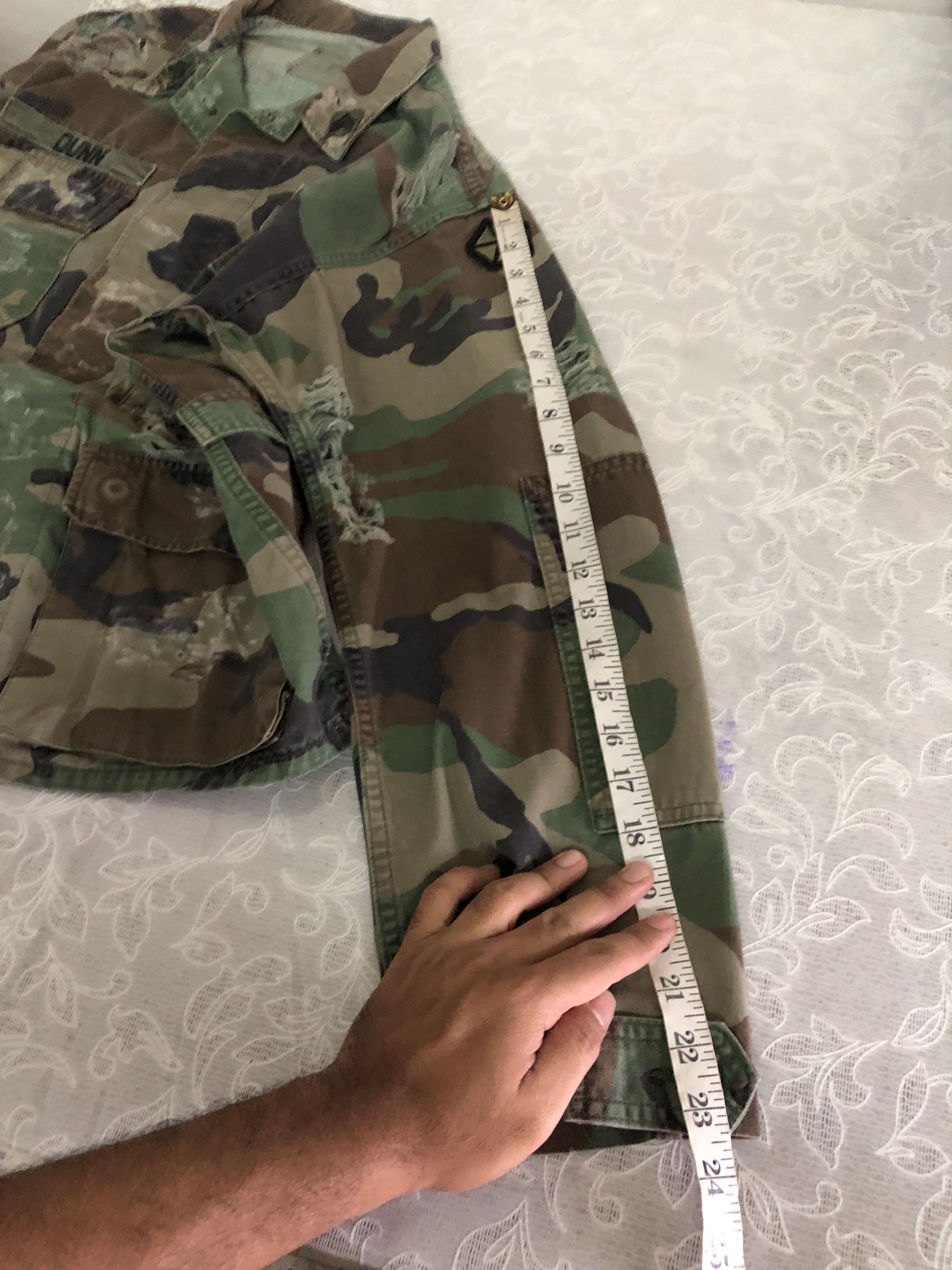 Vintage Vintage Us Army x Orion Band Distressed Army Jacket Size US M / EU 48-50 / 2 - 20 Thumbnail