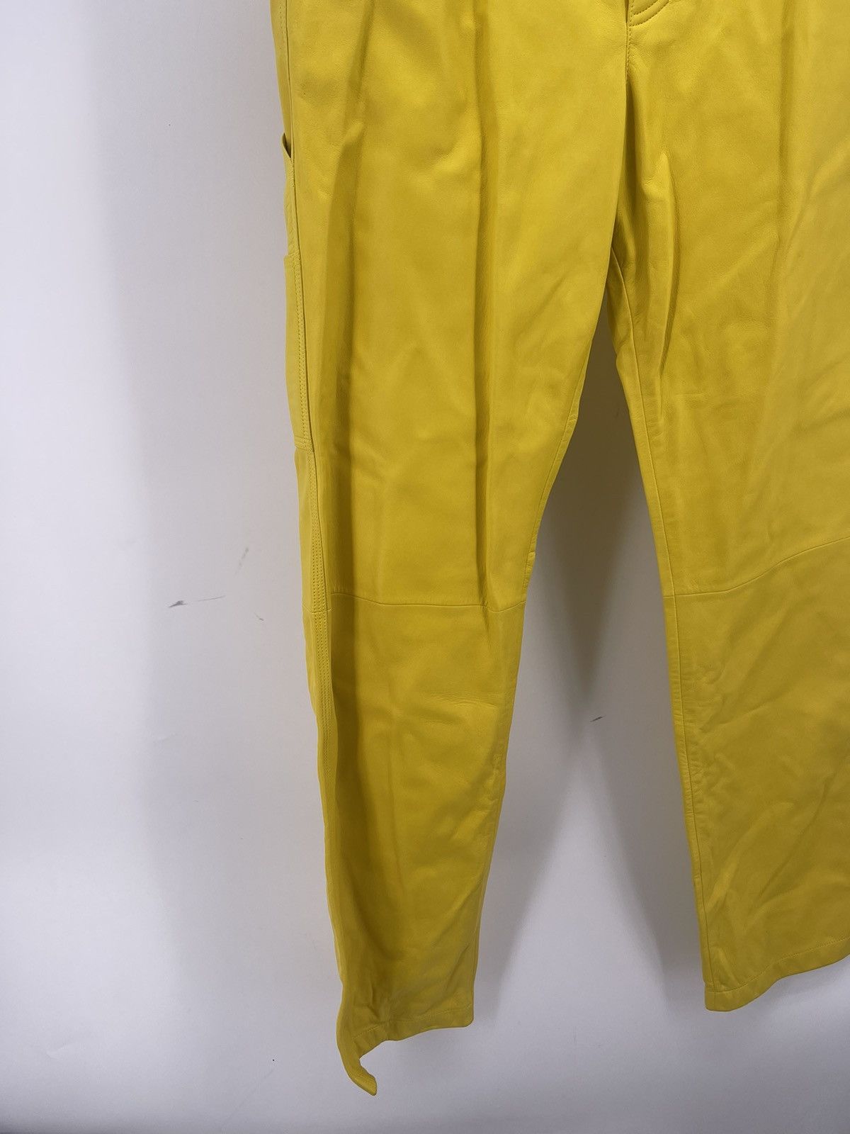 Bottega Veneta Bottega Veneta Leather Trousers Size 52 RRP $3.2k Size US 36 / EU 52 - 3 Thumbnail
