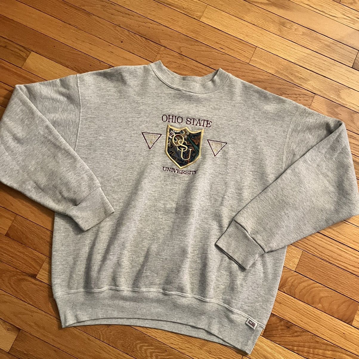 Vintage VTG 90s Ohio State Crewneck Size US XL / EU 56 / 4 - 1 Thumbnail