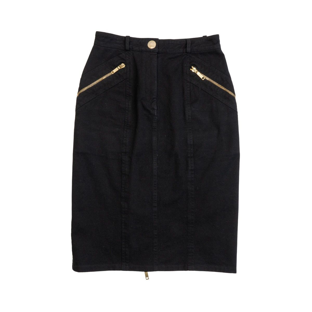 Celine Celine Pencil Mid Thigh Skirt Size 26" / US 2 / IT 38 - 1 Thumbnail