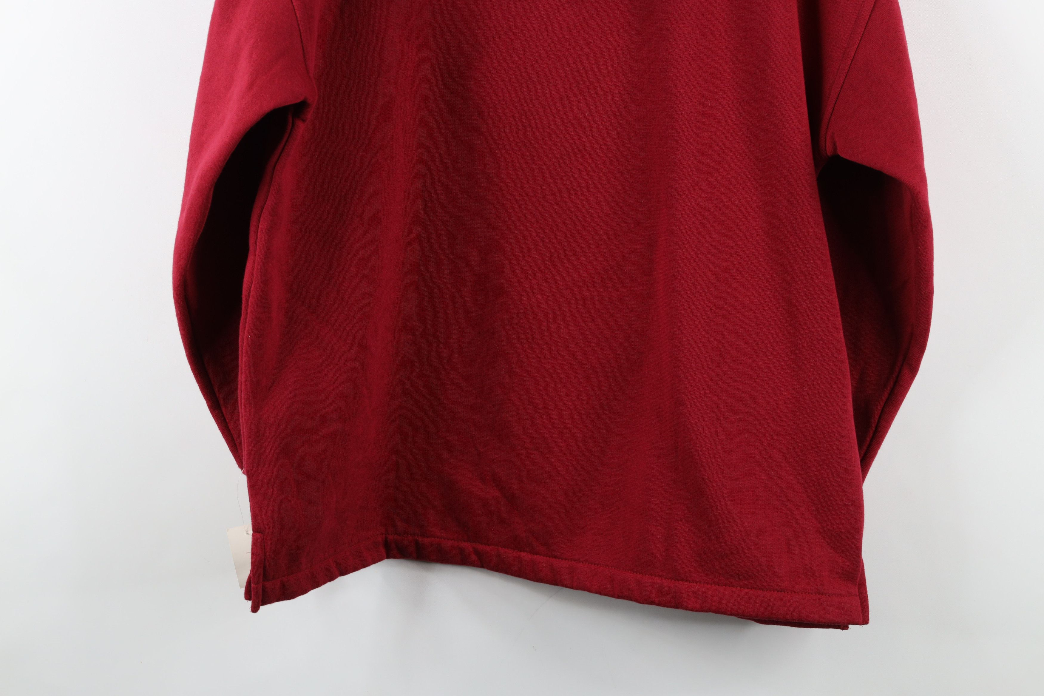 Vintage Deadstock Vintage 90s Streetwear Block Hoodie Sweatshirt Size XL / US 12-14 / IT 48-50 - 12 Thumbnail