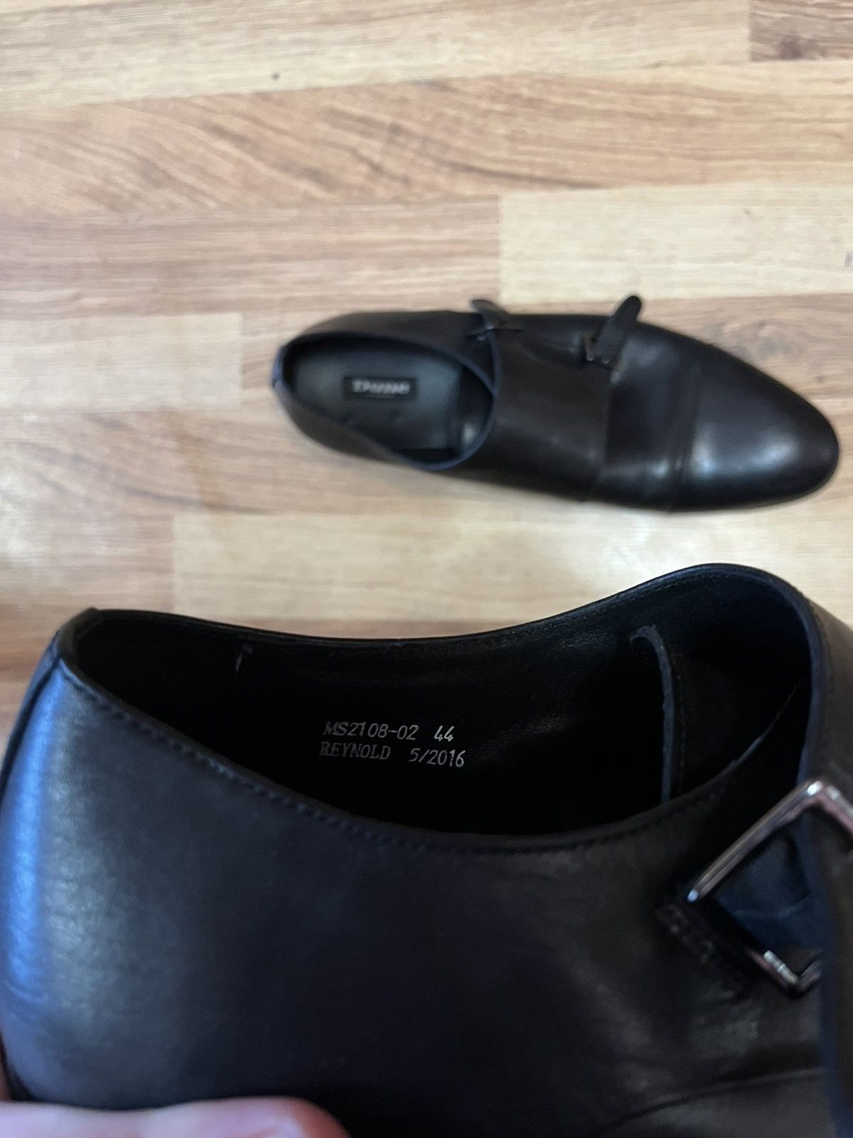 Dune London Men's shoes Dune London "REX" (Double Monk Strap) Size US 10.5 / EU 43-44 - 4 Thumbnail