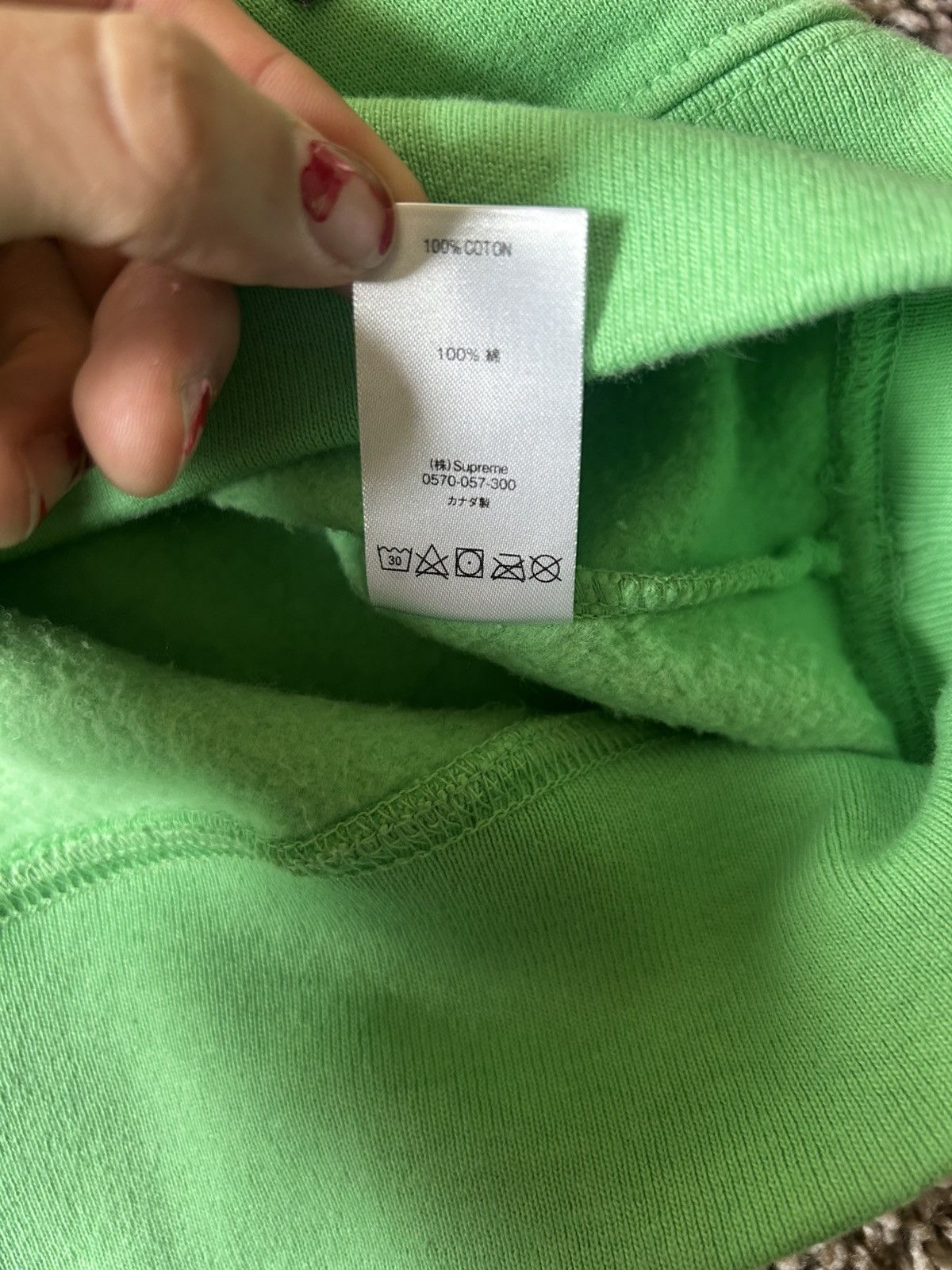 Supreme supreme kanji logo crewneck Size US M / EU 48-50 / 2 - 6 Thumbnail