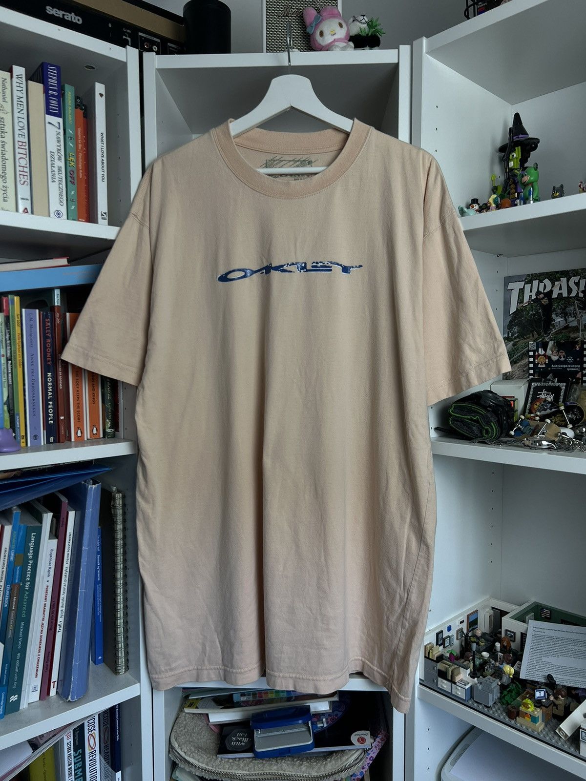 Oakley × Vintage Vintage Y2K Oakley big logo baggy t-shirt tee XL gorpcore 90s Size US XL / EU 56 / 4 - 1 Thumbnail