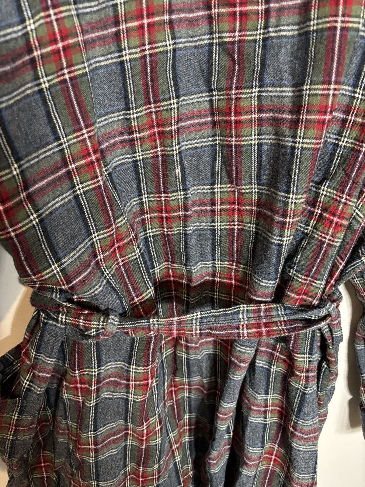 L.L. Bean L.L. Bean Plaid Cotton Flannel Robe XL Size US XL / EU 56 / 4 - 5 Thumbnail