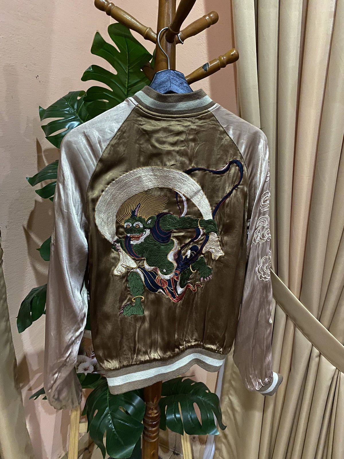 Other SUKAJAN BACK STREET CRAWLER SOUVENIR REVERSIBLE RAYON JACKET Size US S / EU 44-46 / 1 - 15 Thumbnail