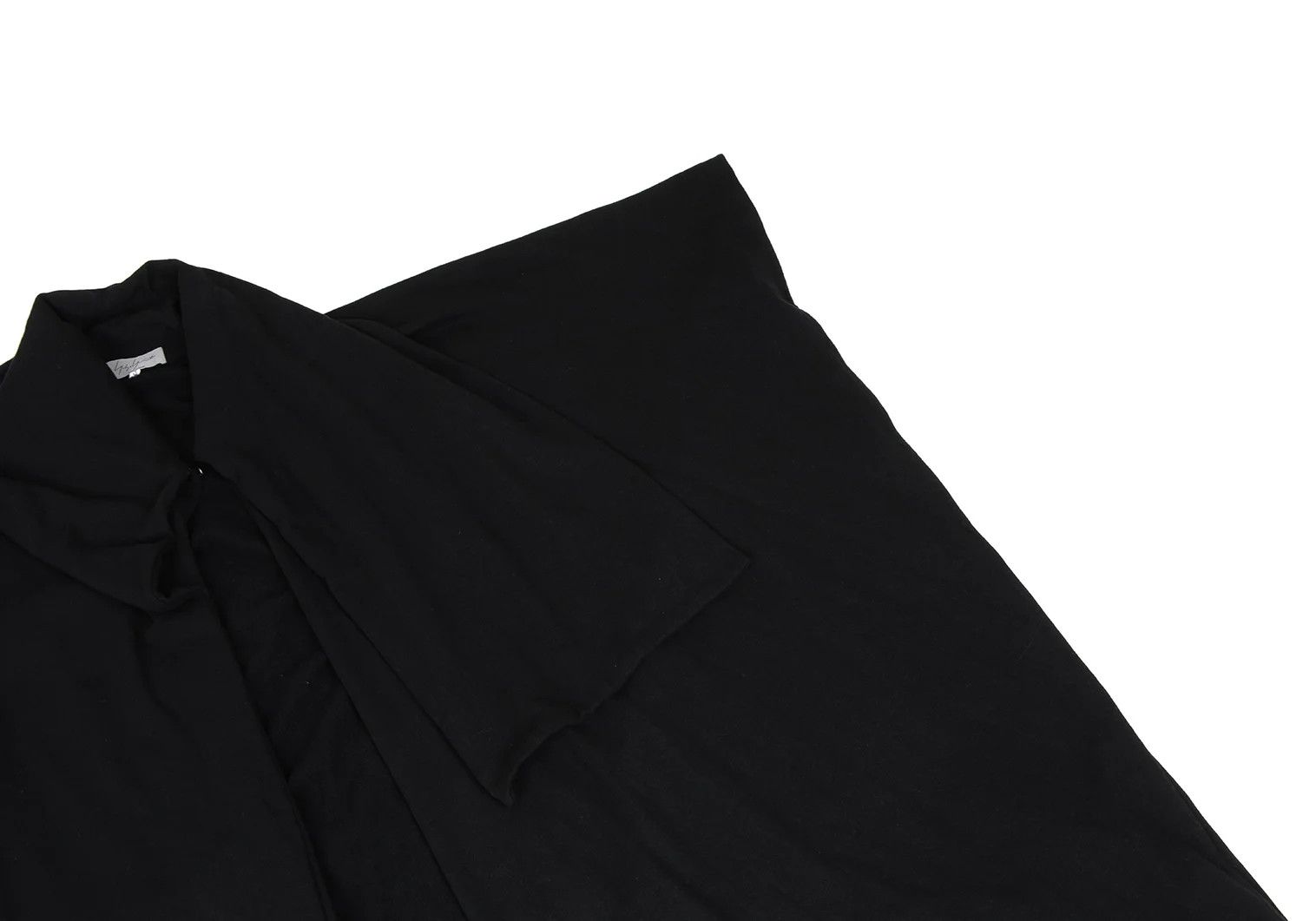 Yohji Yamamoto Yohji Yamamoto Cotton Sweat Mant Coat Black 3 Size US L / EU 52-54 / 3 - 9 Thumbnail