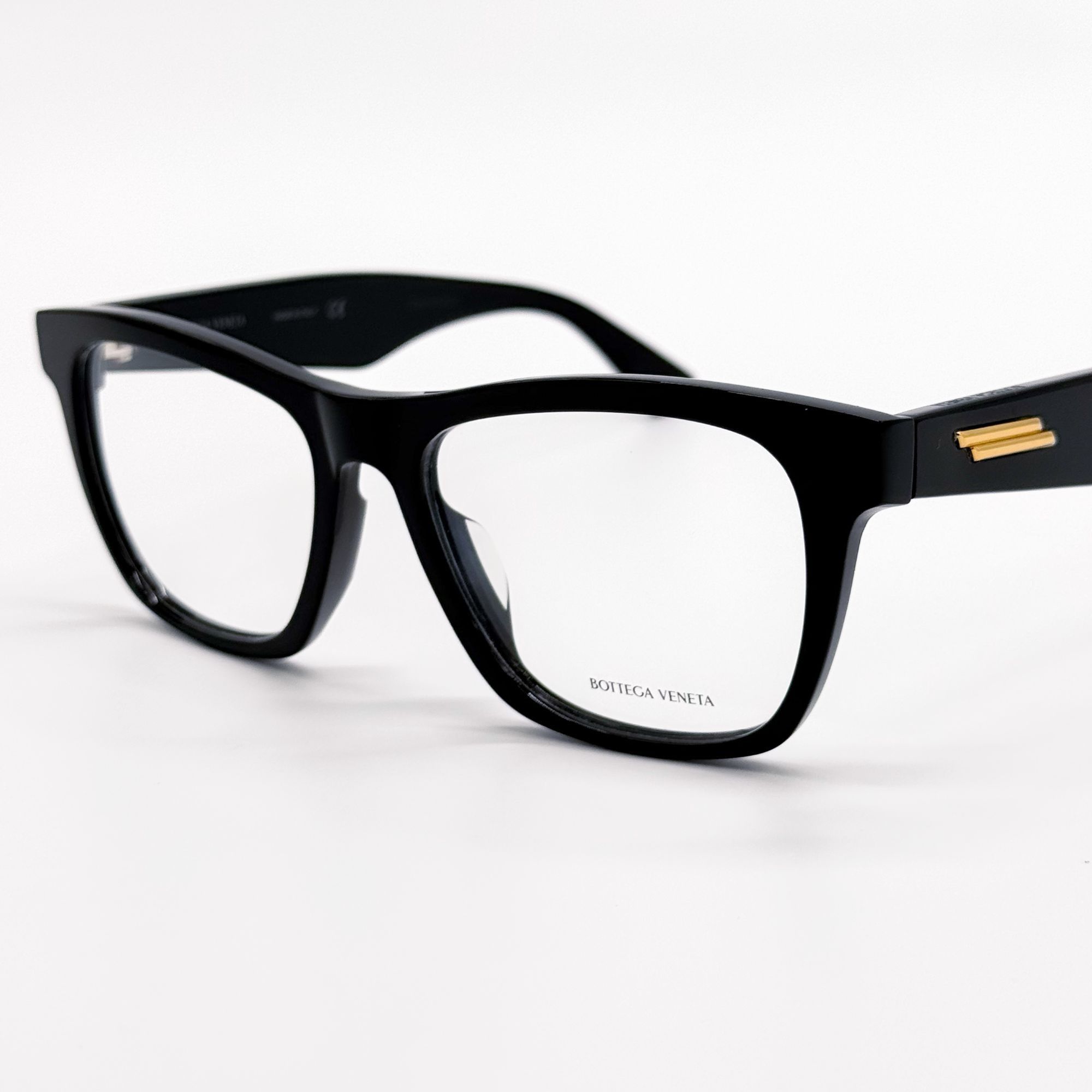Bottega Veneta NEW BOTTEGA VENETA EYEGLASSES BV1120OA 001 BLACK SQUARE WOME Size ONE SIZE - 6 Thumbnail