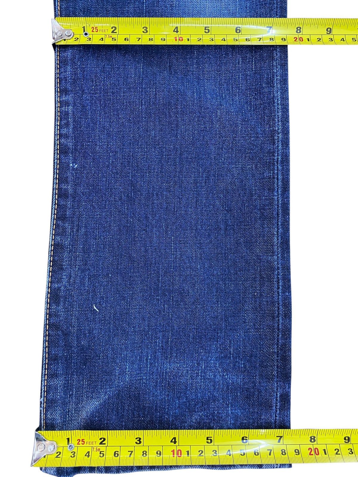 Edwin Edwin X Selvage Blue Wash Whiskered Style Loose Jeans Size US 31 - 6 Thumbnail