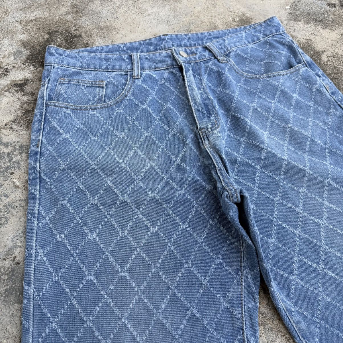 Japanese Brand Vintage Romwe Shasiko Boro Denim Faded Jean Pants W36 Size US 36 / EU 52 - 4 Thumbnail