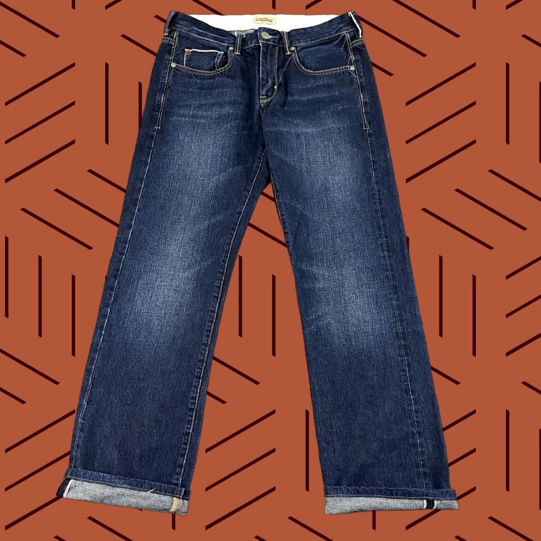 Tommy Bahama TOMMY BAHAMA Jeans Mens 32 x 32 Dark Blue Denim Straight Leg 5-Pocket Size US 32 / EU 48 - 1 Thumbnail