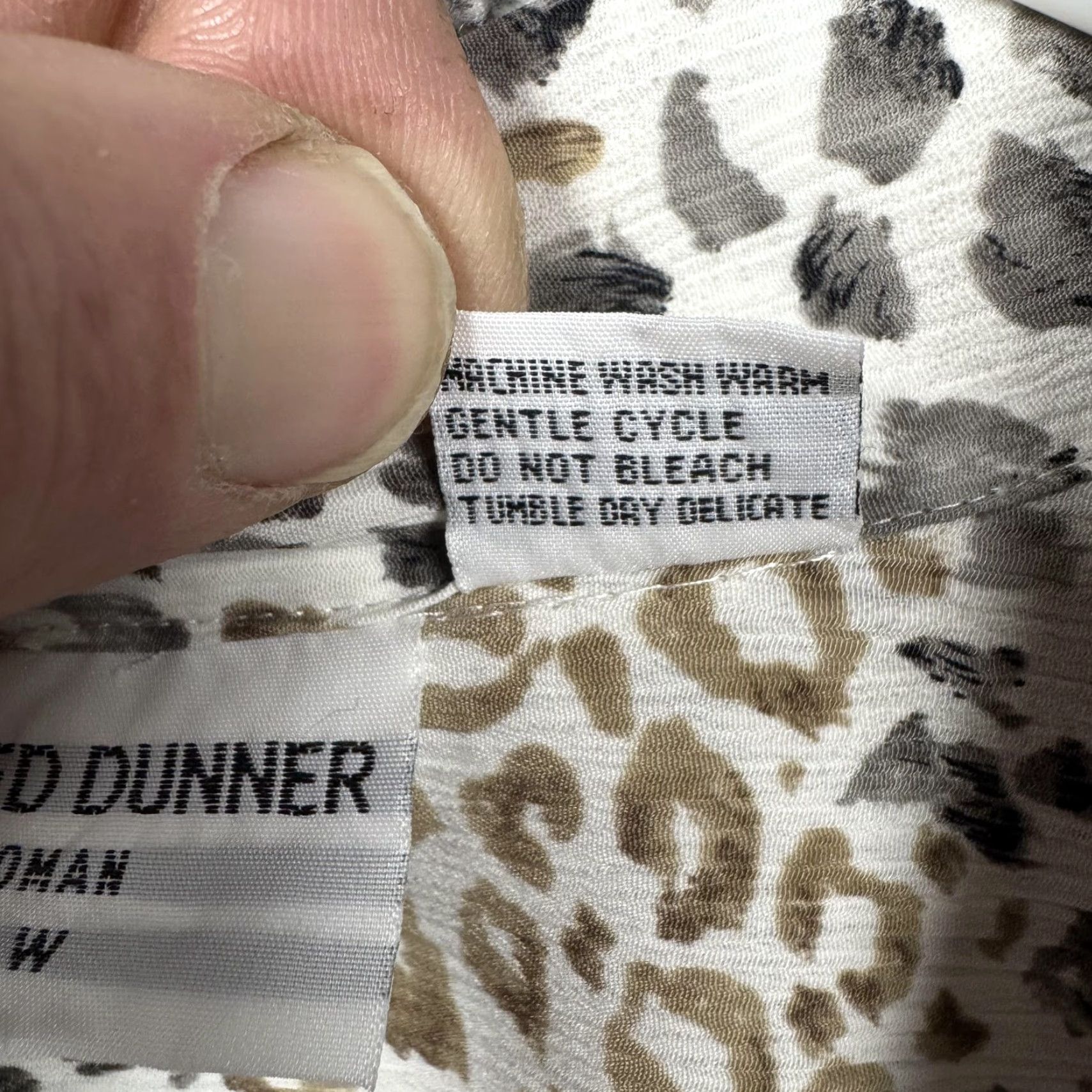 Vintage VINTAGE Alfred Dunner Top 18W Plus Leopard Print Retro 80s 90s Career Office Casual Chic Size XXL / US 16-18 / IT 52-54 - 5 Thumbnail