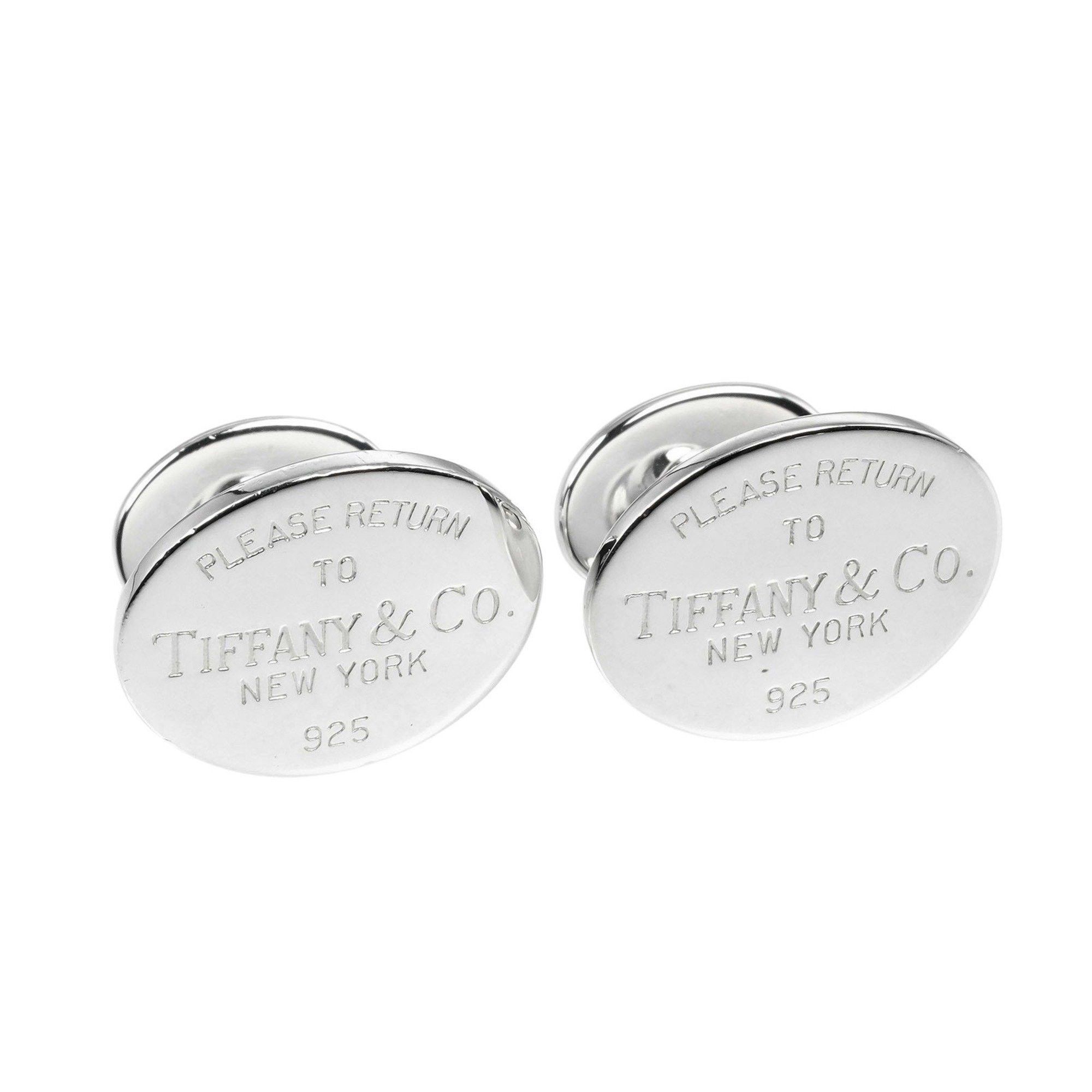 Tiffany & Co. Tiffany & Co. Return to Oval Tag Cufflinks Silver 925 |  Grailed