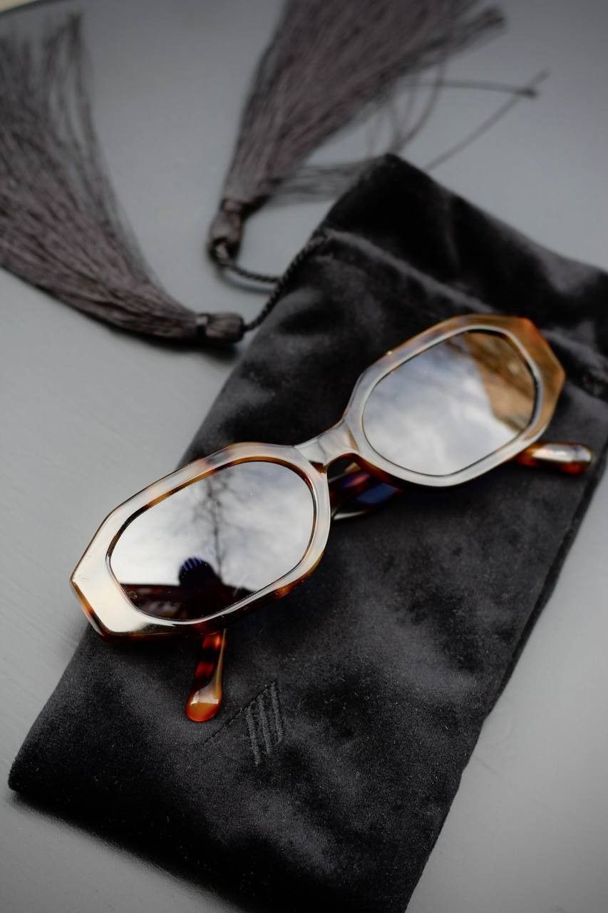The Attico THE ATTICO Irene Angular Sunglasses Size ONE SIZE - 1 Thumbnail