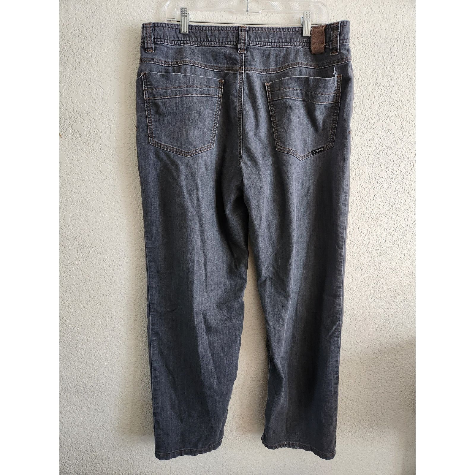 Prana Prana Bridger Men's Slim Fit Stretch Dark Gray Jeans 36WX30L Size US 36 / EU 52 - 2 Thumbnail