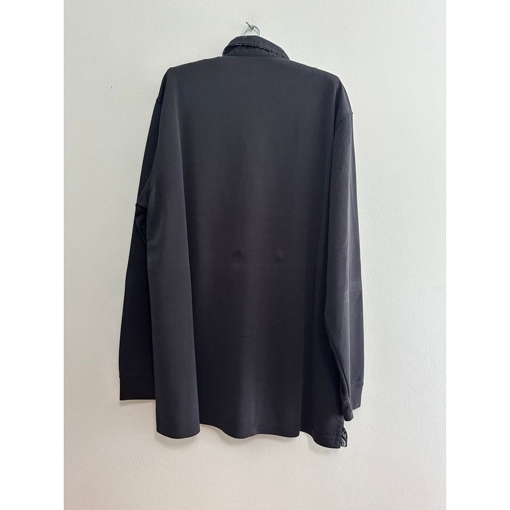 BUGATCHI Bugatchi black long sleeve polo size L Size US L / EU 52-54 / 3 - 3 Thumbnail
