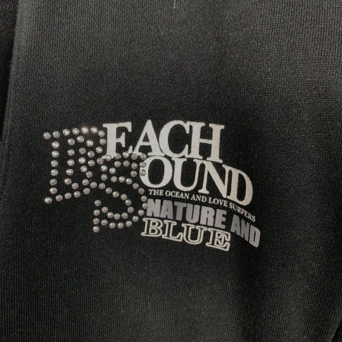 Japanese Brand BEACH SOUND Save The Blue Zipper Hoodies #3642-C166 Size M / US 6-8 / IT 42-44 - 14 Thumbnail