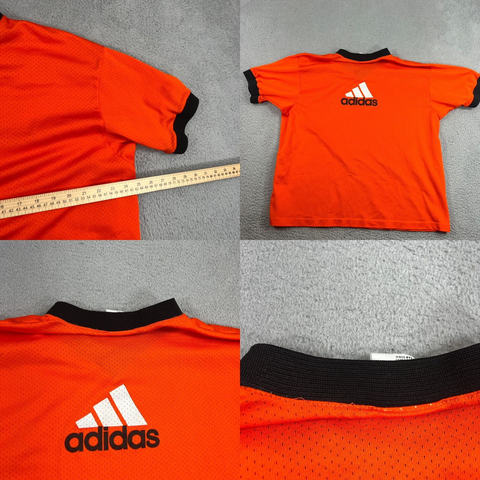Adidas Vtg Adidas Soccer Mens Jersey 3-Stripe Logo Shirt L Size US L / EU 52-54 / 3 - 8 Thumbnail