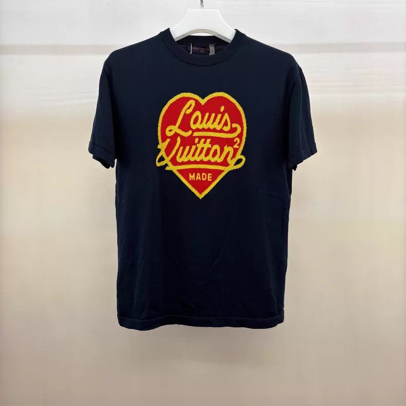 Louis Vuitton Louis Vuitton NIGO Love Logo Knit Short Sleeve Size US L / EU 52-54 / 3 - 1 Thumbnail