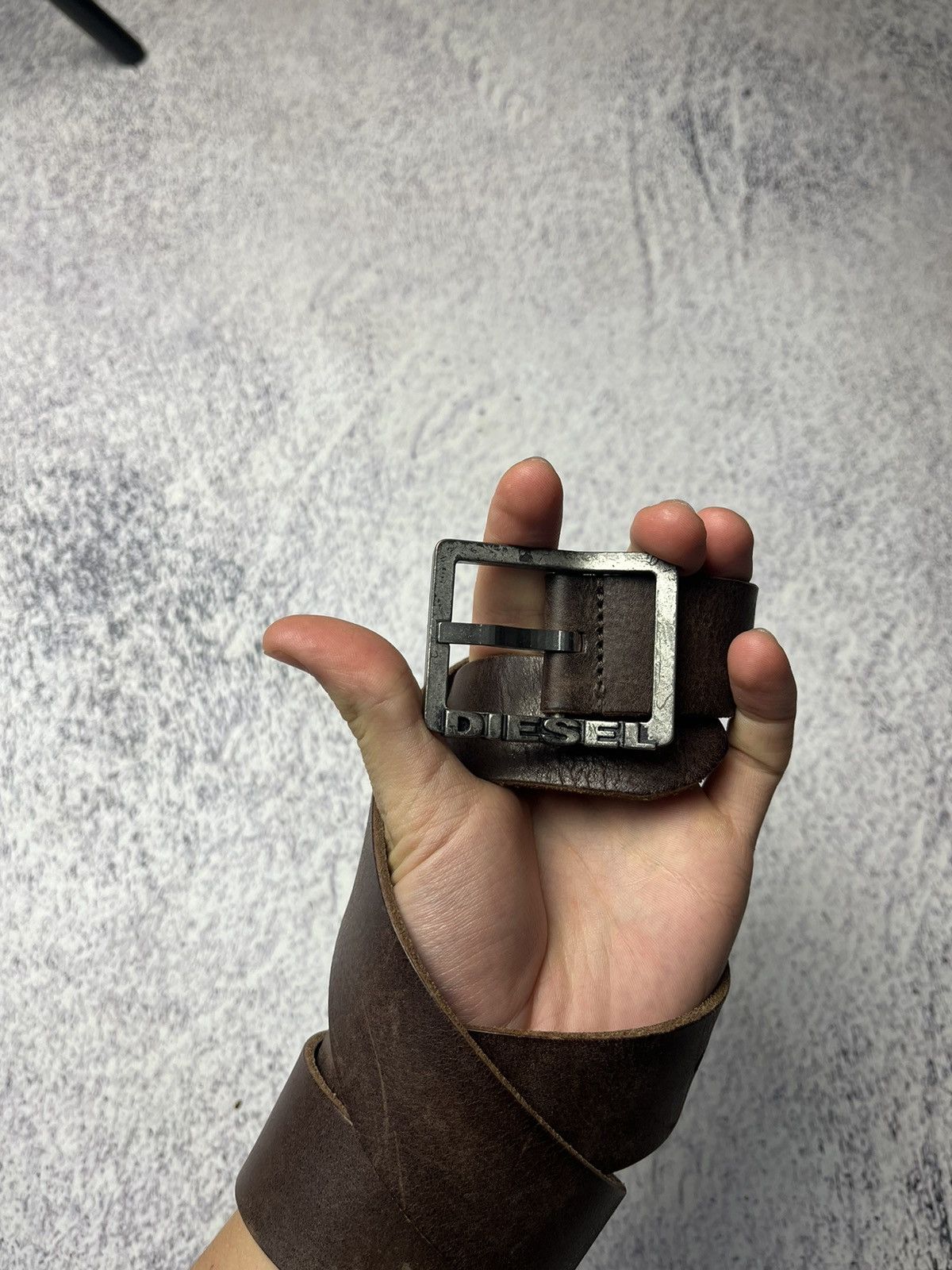 Diesel Vintage Diesel Belts Leather Japanese Brand Y2K streetwear Size ONE SIZE - 4 Thumbnail