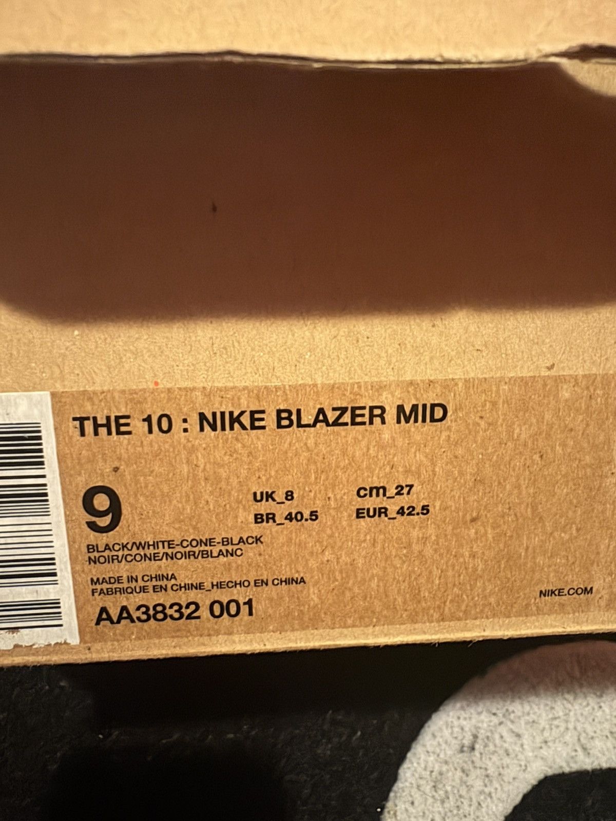 Nike × Off-White Off White Grim Reaper Blazer Size US 9 / EU 42 - 8 Thumbnail