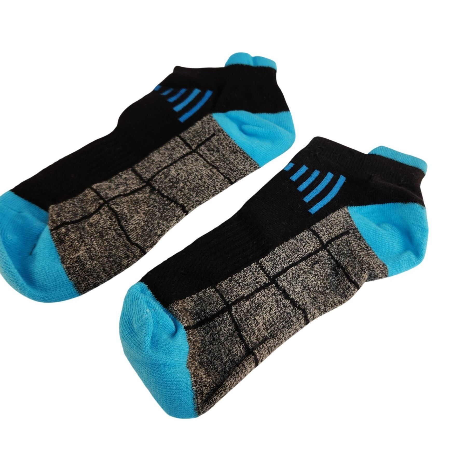 The Unbranded Brand Six Pack Athletic Low-Cut Socks Unisex Colorful Stretch Fit Size ONE SIZE - 5 Thumbnail