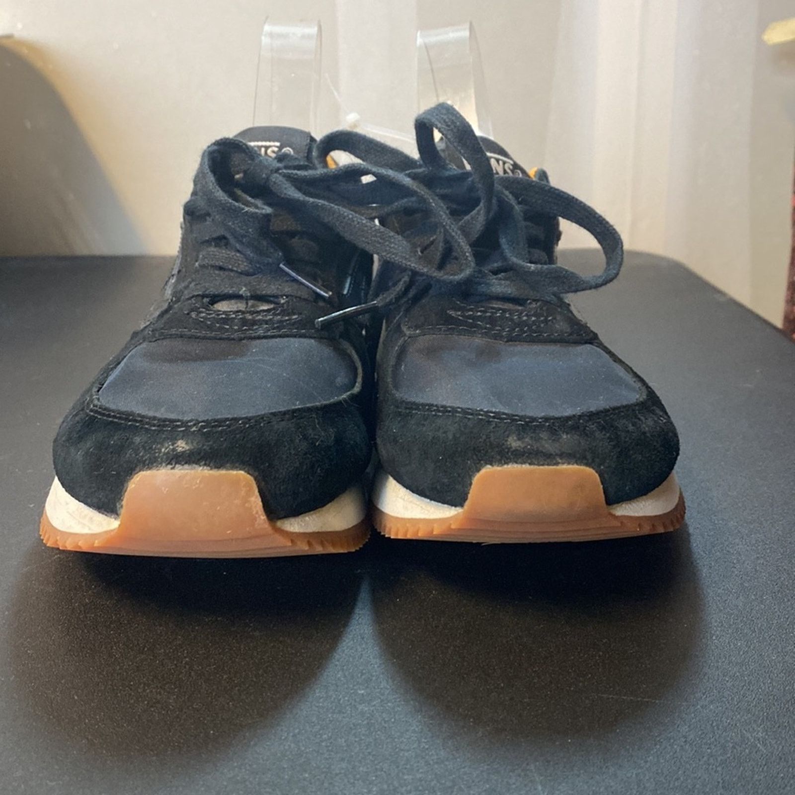 Vans Vans Men's Black Orange UltraCush Suede Athletic Sneaker 7 Size US 6.5 / IT 36.5 - 3 Thumbnail