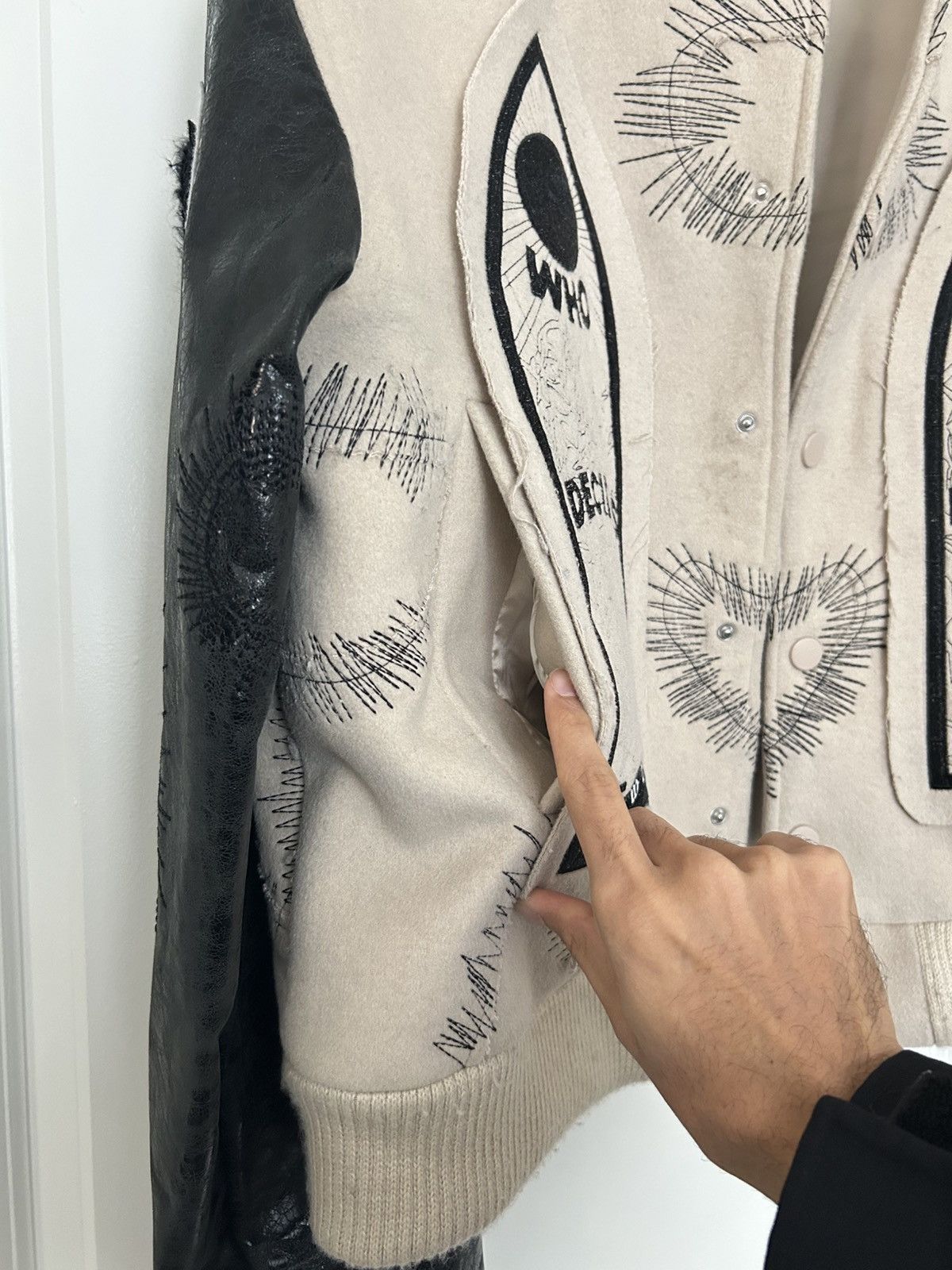 Who Decides War Who decides war varsity namesake jacket bomber Size US XXL / EU 58 / 5 - 12 Thumbnail