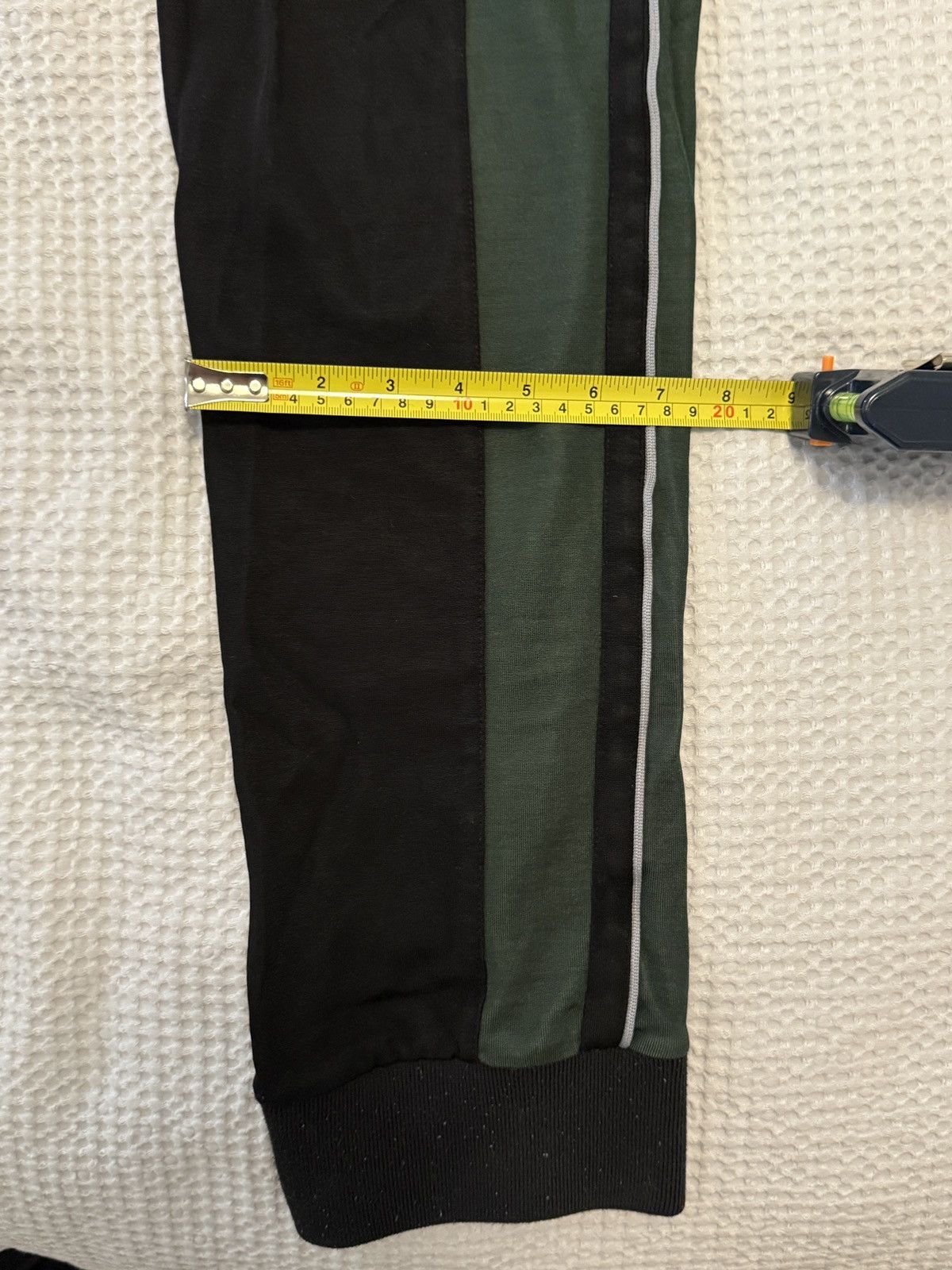 Lanvin LANVIN sweatpants trousers - pin stripe - black green Size US 32 / EU 48 - 13 Thumbnail