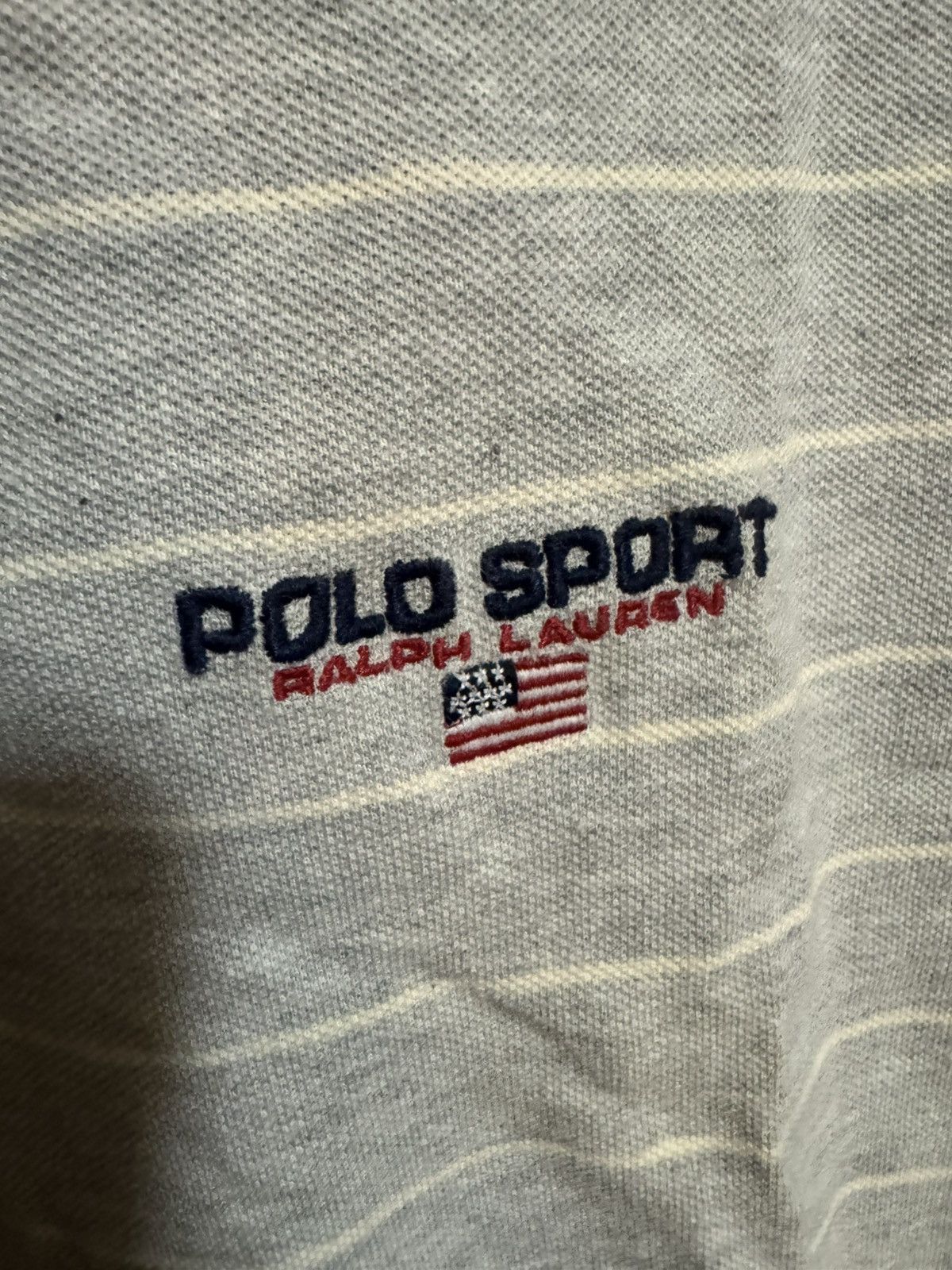 Polo Ralph Lauren Ralph Lauren Polo Sport Striped Golf Shirt Vintage Size US L / EU 52-54 / 3 - 4 Thumbnail
