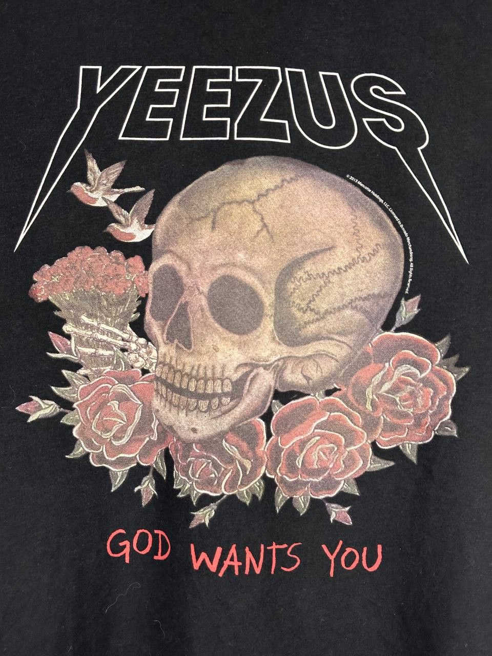 Band Tees × Vintage Kanye West Yeezus 2015 Ascending Tour T Shirt Size M Size US M / EU 48-50 / 2 - 4 Thumbnail