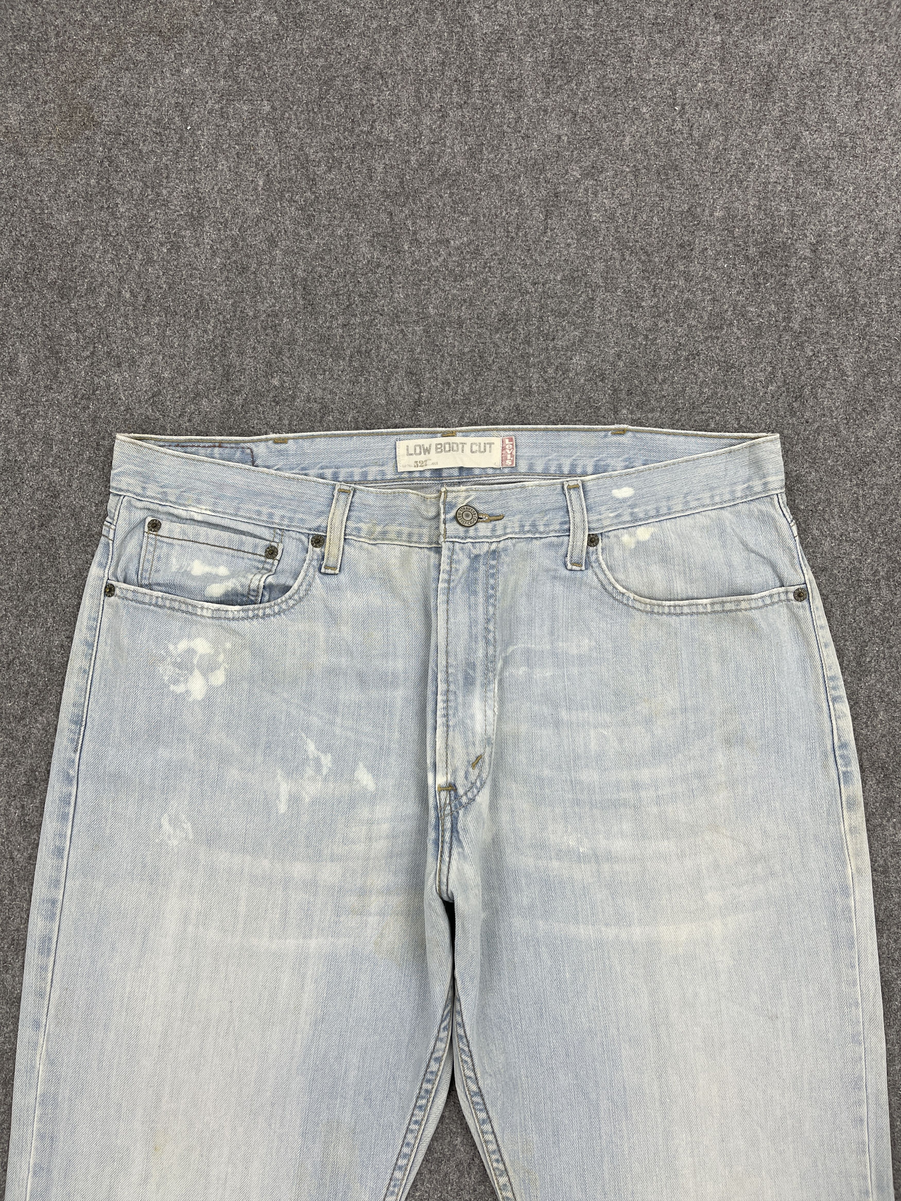 Levi's × Vintage Vintage Levis 527 Light Washed Bootcut Bell Bottom Jeans Size US 37 - 2 Thumbnail