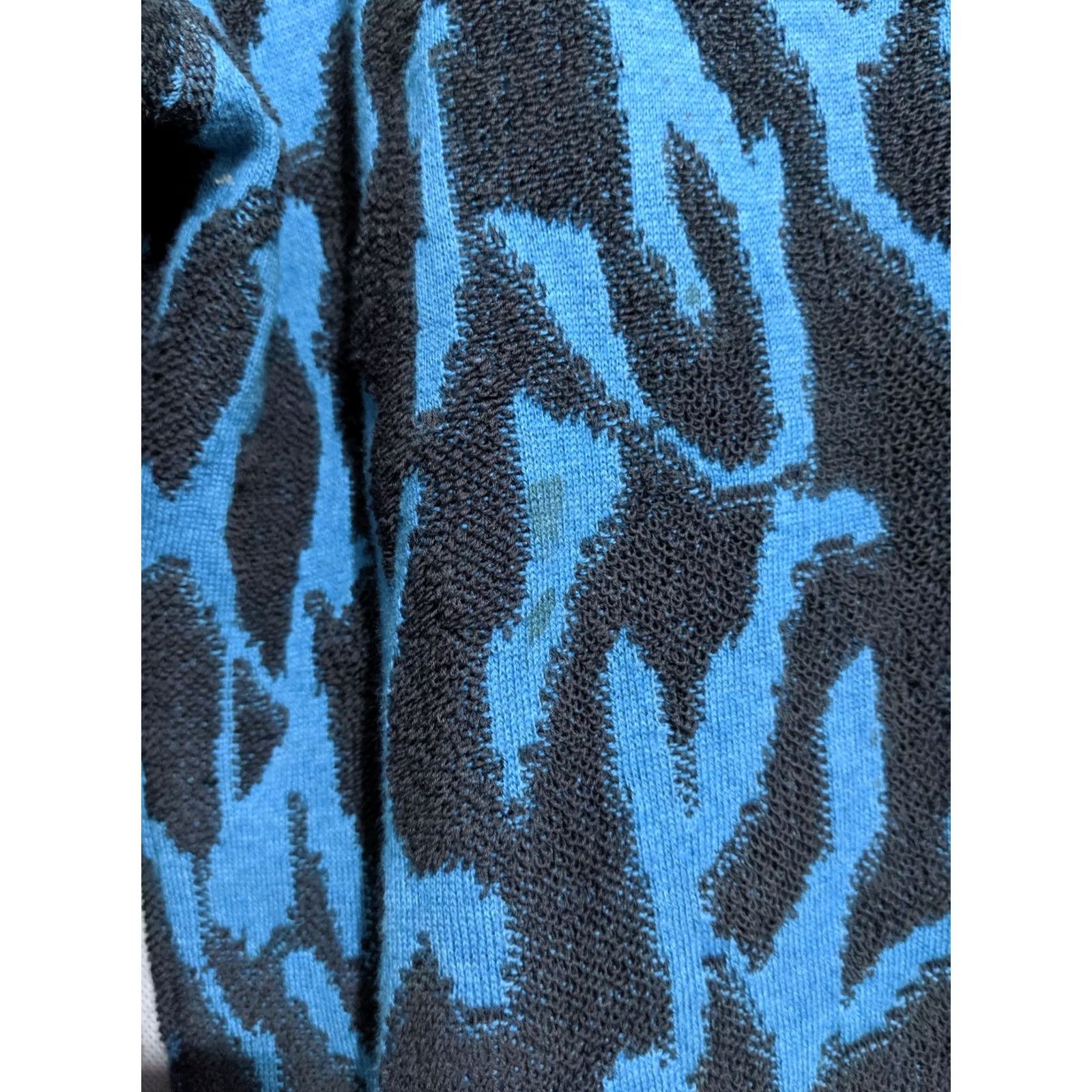 Lanvin Lanvin Sweater XS/S Multicolor Leopard Jacquard Crewneck Mens Italy Sold Out Size US XS / EU 42 / 0 - 4 Thumbnail