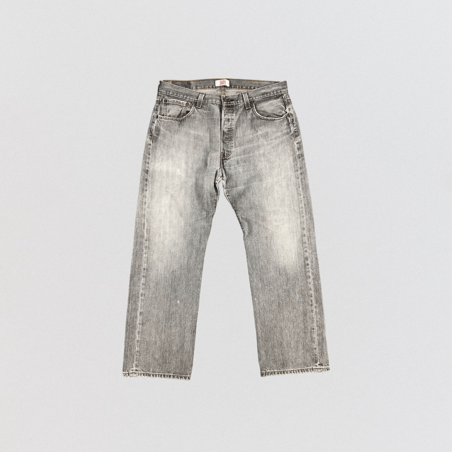 Levi's × Vintage Vintage Y2k Faded Black Levis 501 Jeans-JM1650 Size US 36 / EU 52 - 1 Thumbnail
