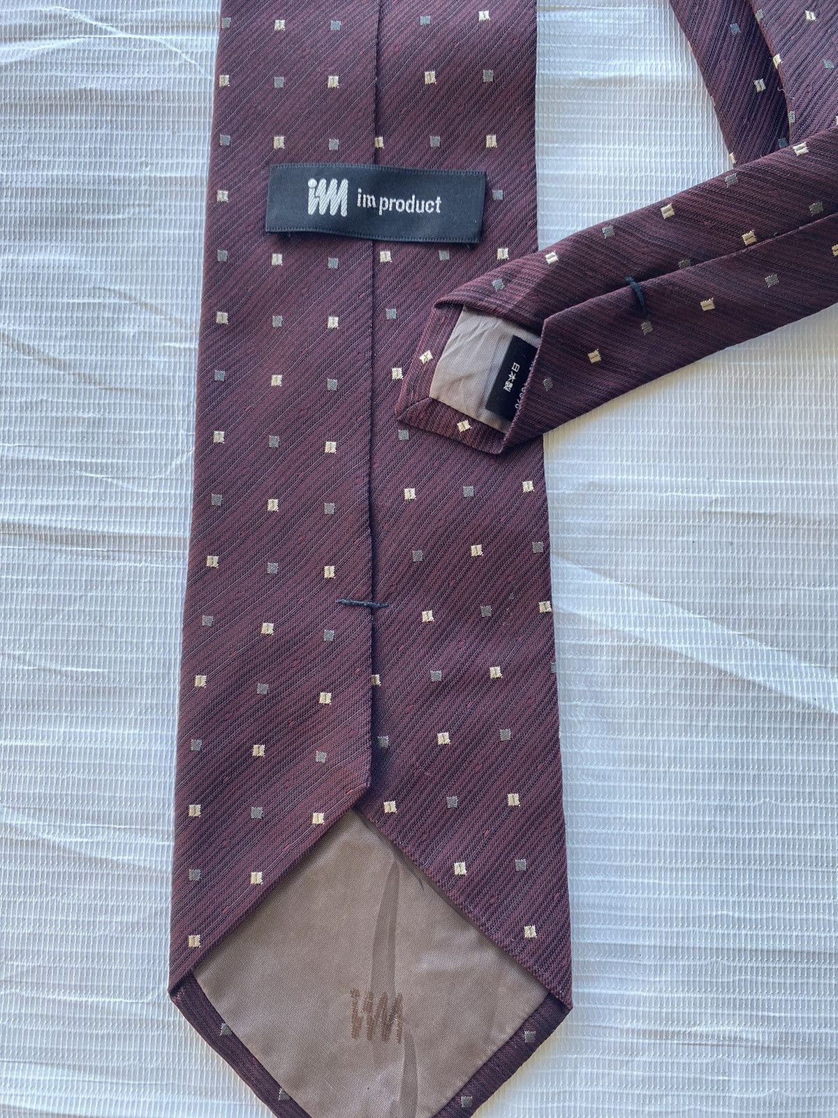 Issey Miyake × SikSilk 🔥 Vintage Issey Miyake Silk Neck Tie Size ONE SIZE - 8 Thumbnail
