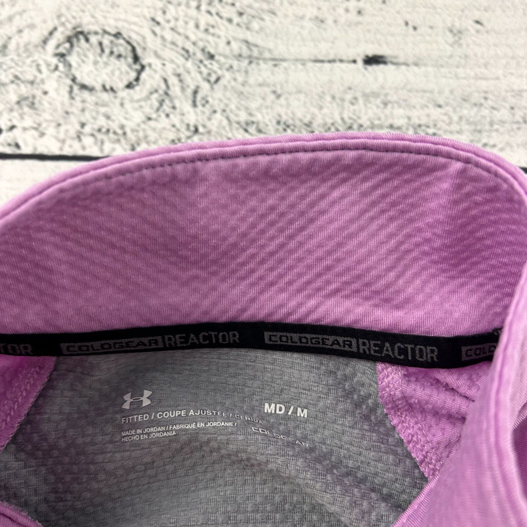 Under Armour Under Armour Jacket Women's M Purple Coldgear Reactor 1/4 Zip Athletic Loose Size M / US 6-8 / IT 42-44 - 2 Thumbnail
