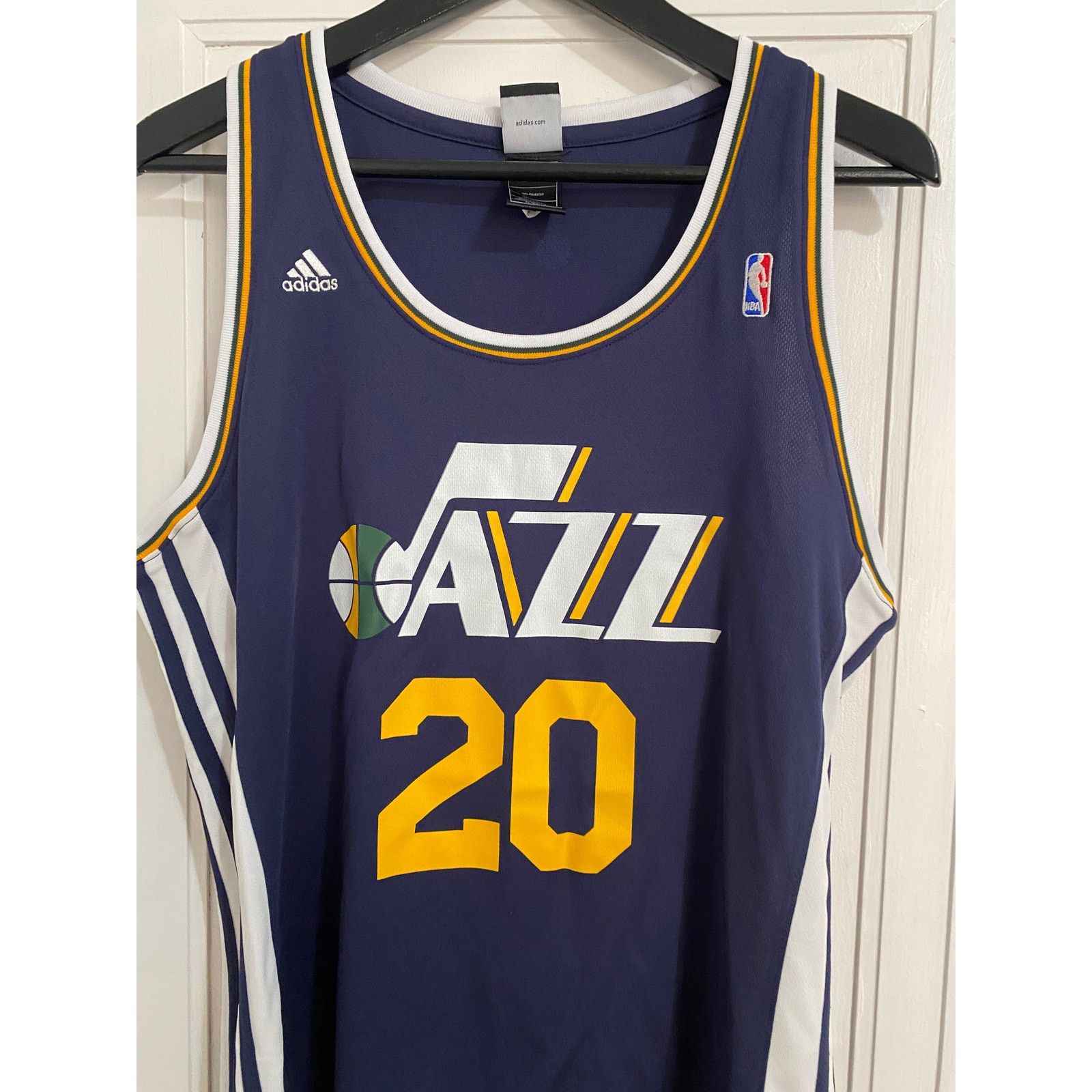 Adidas Gordon Hayward Utah Jazz NBA Basketball Jersey Women's XL Size XL / US 12-14 / IT 48-50 - 3 Thumbnail
