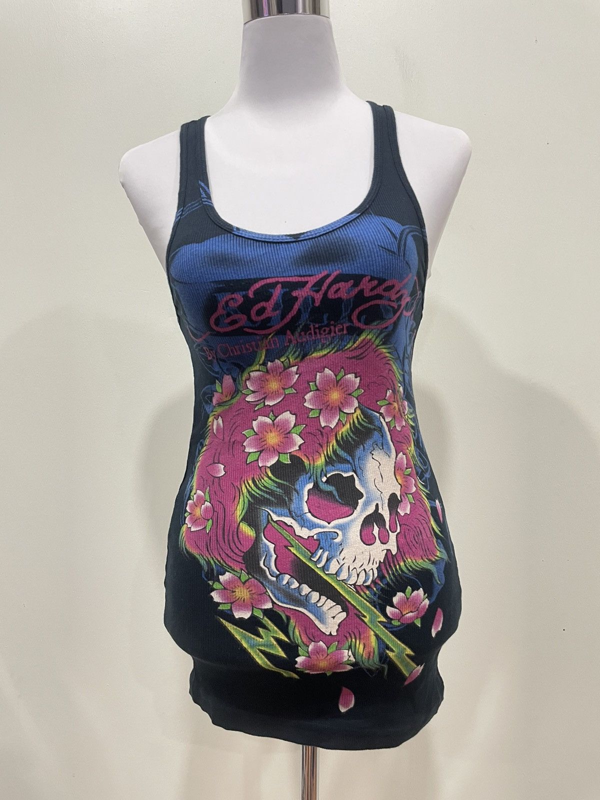Christian Audigier Ed Hardy Tank Top Size ONE SIZE - 1 Thumbnail