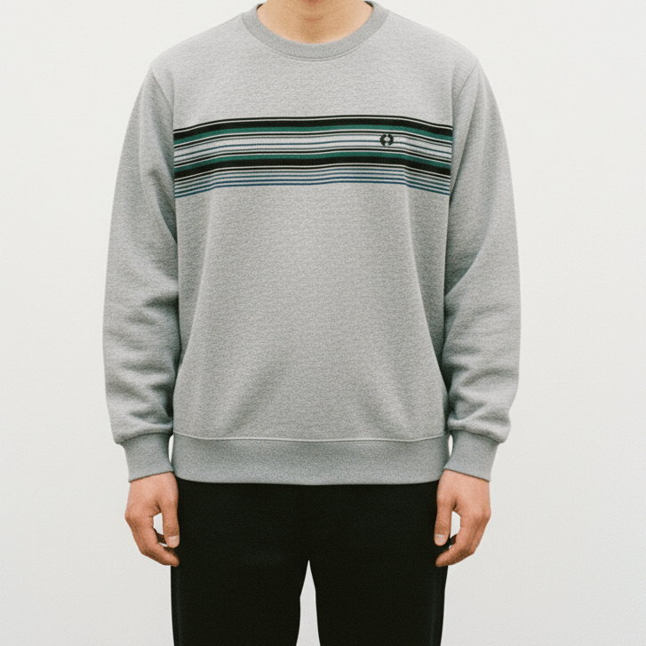 Hang Ten Relaxing Stripes Hang Ten Sweatshirt Pullover Jumper Size US M / EU 48-50 / 2 - 1 Thumbnail