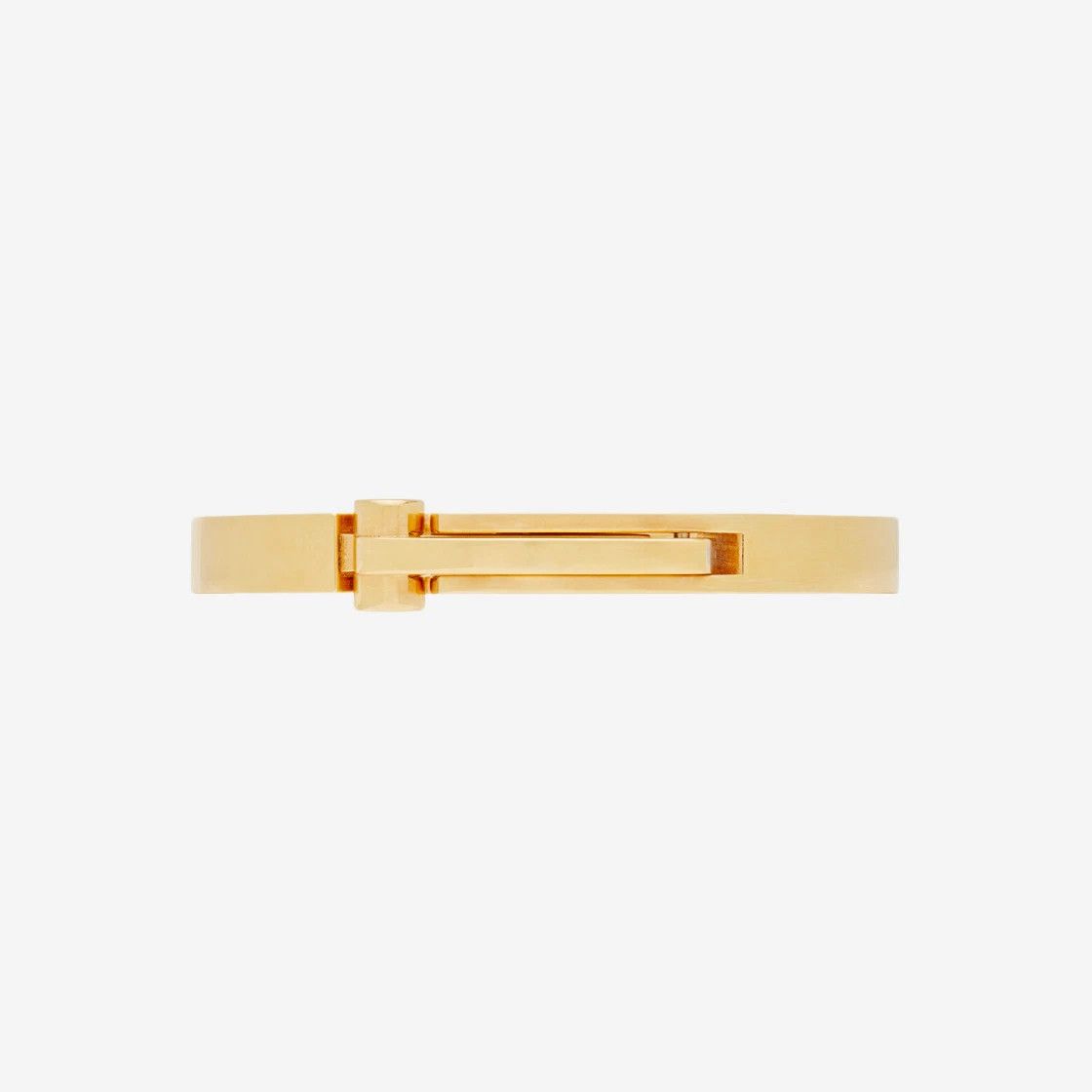Saint Laurent Paris o1b1hav111124 Size: OS / Modernist Oval Bracelet in Gold Size ONE SIZE - 2 Thumbnail
